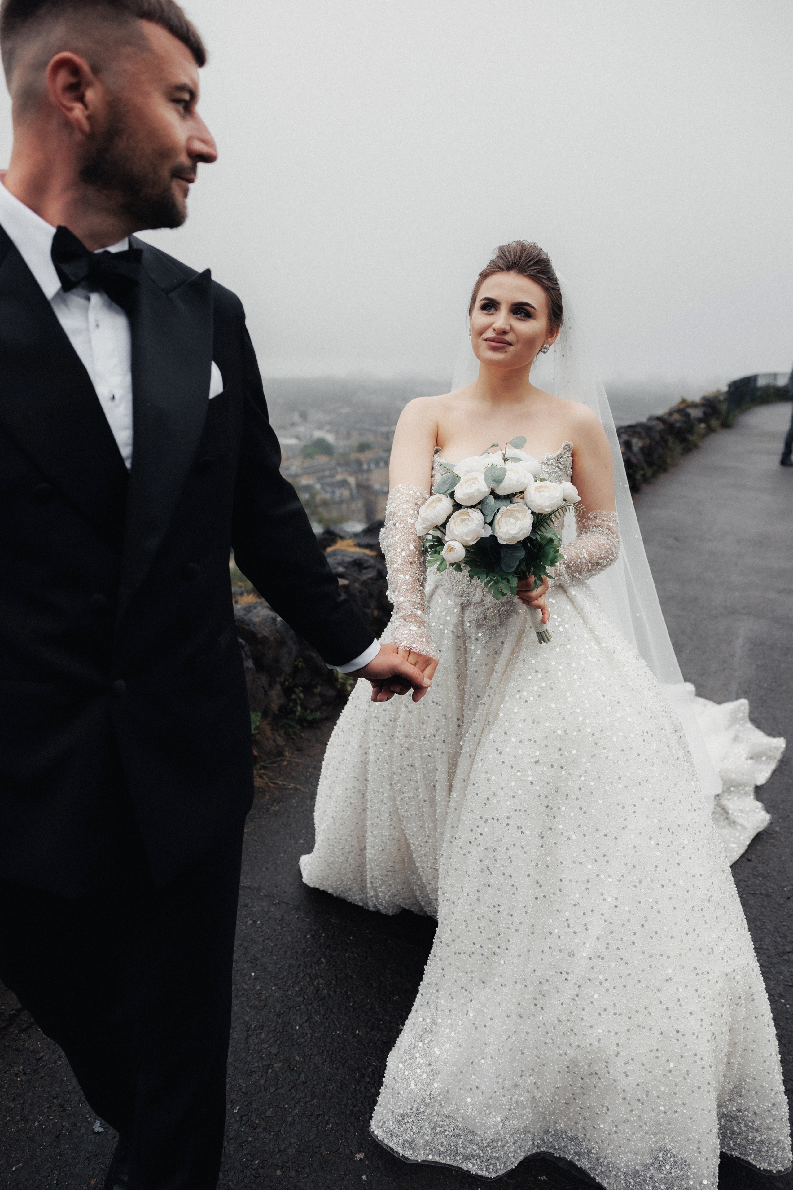 Cristina & Vlad Wedding Scotland. Wedding photographer