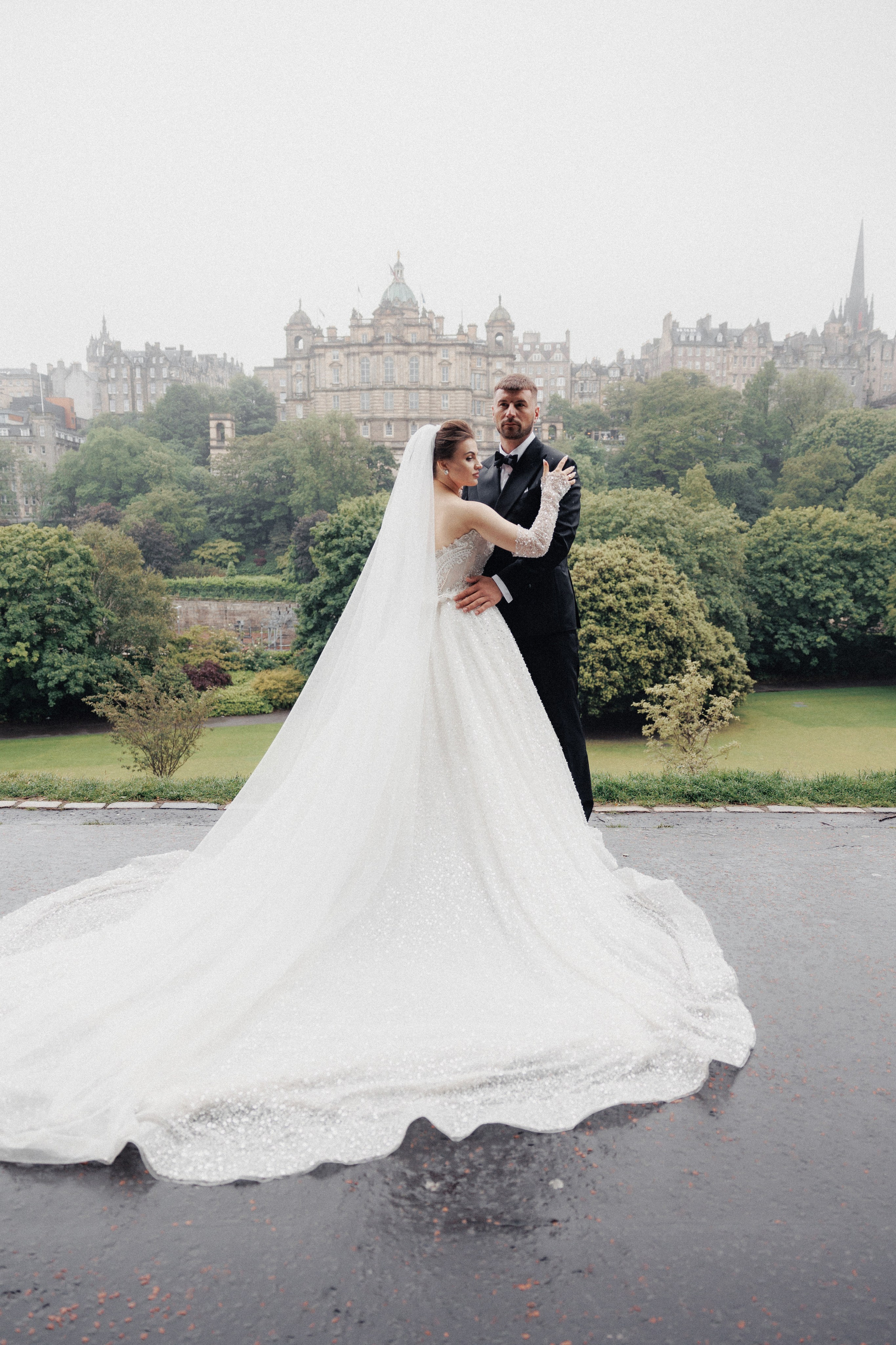 Cristina & Vlad Wedding Scotland. Wedding photographer