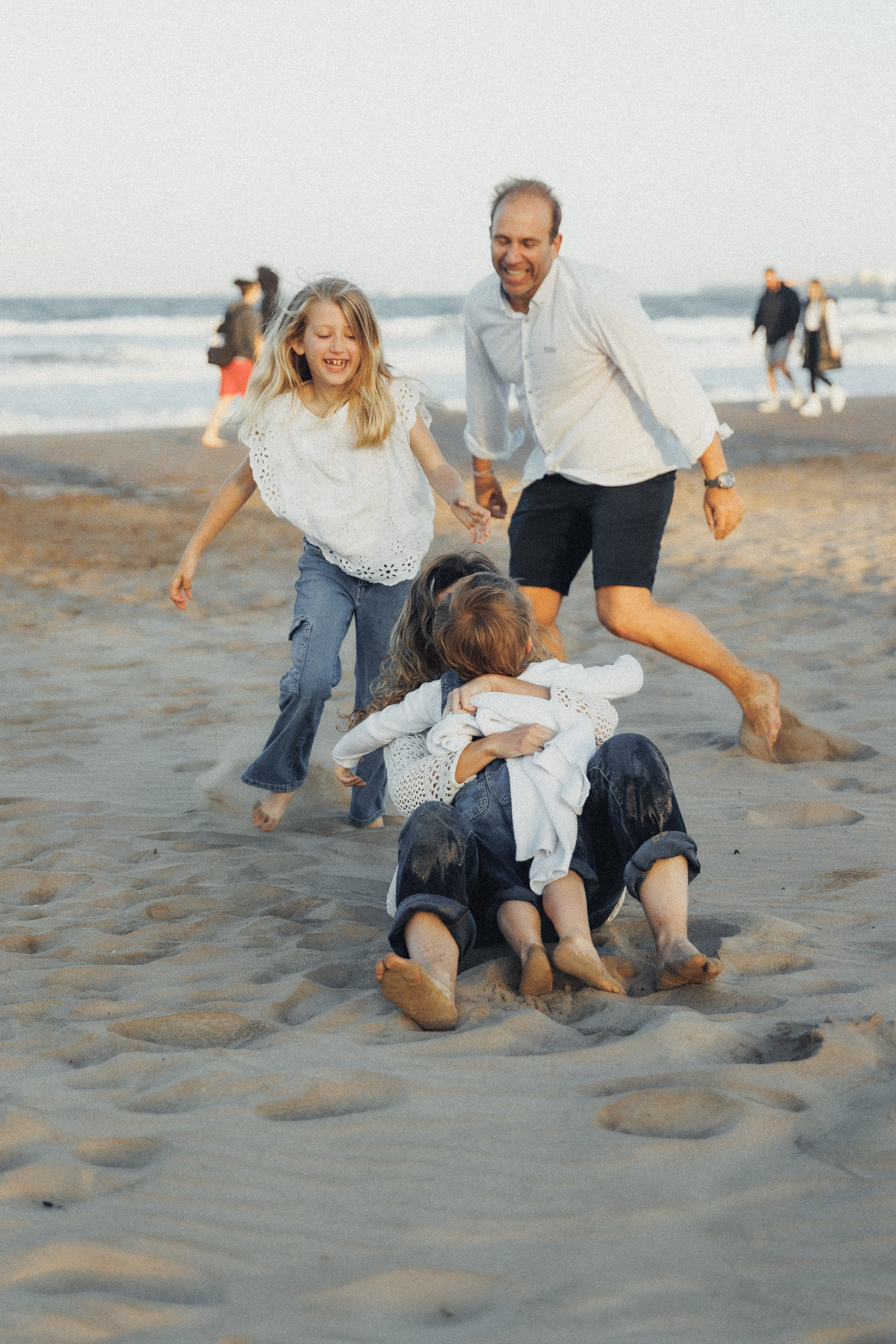 Una familia feliz. Wedding photographer