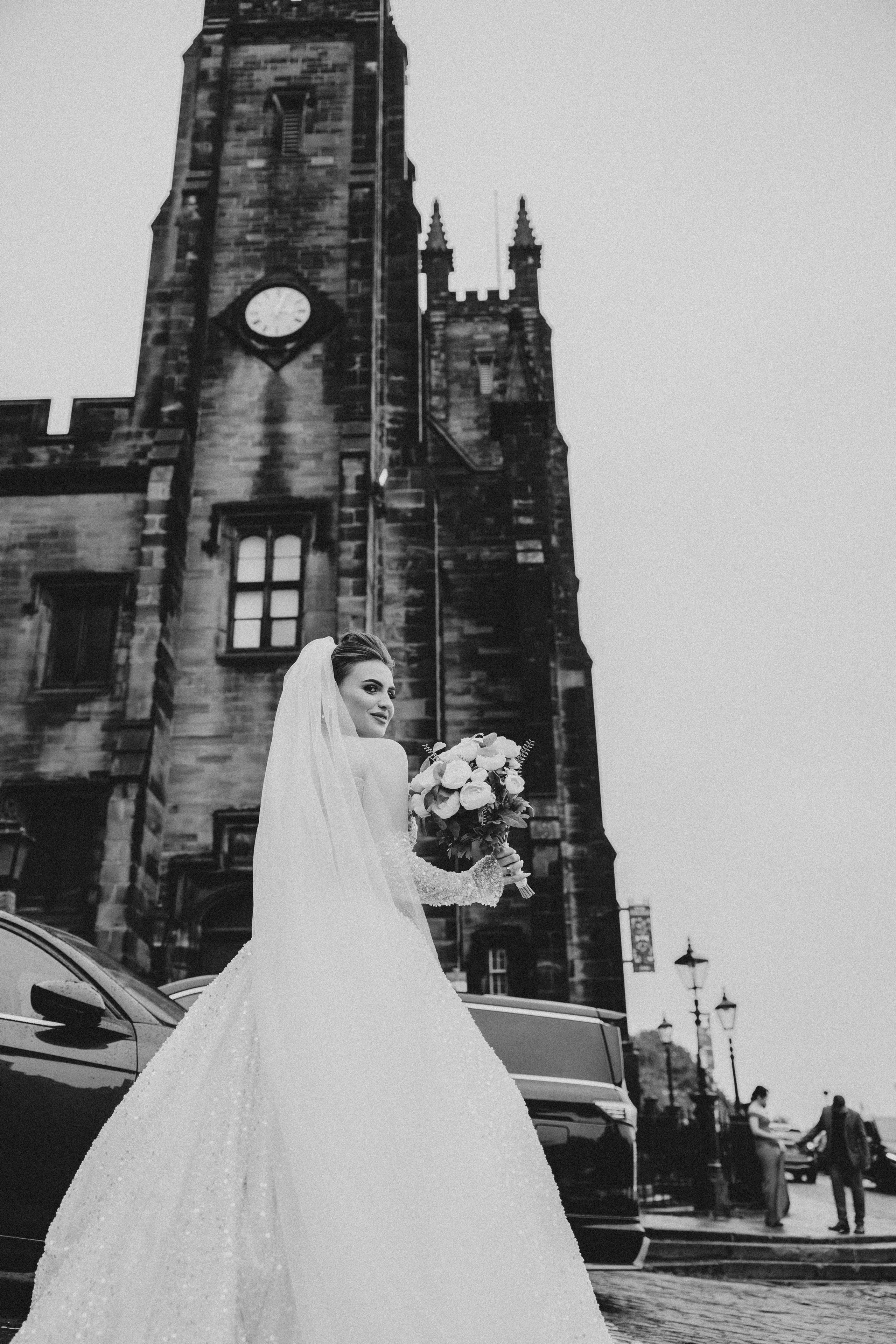 Cristina & Vlad Wedding Scotland. Wedding photographer