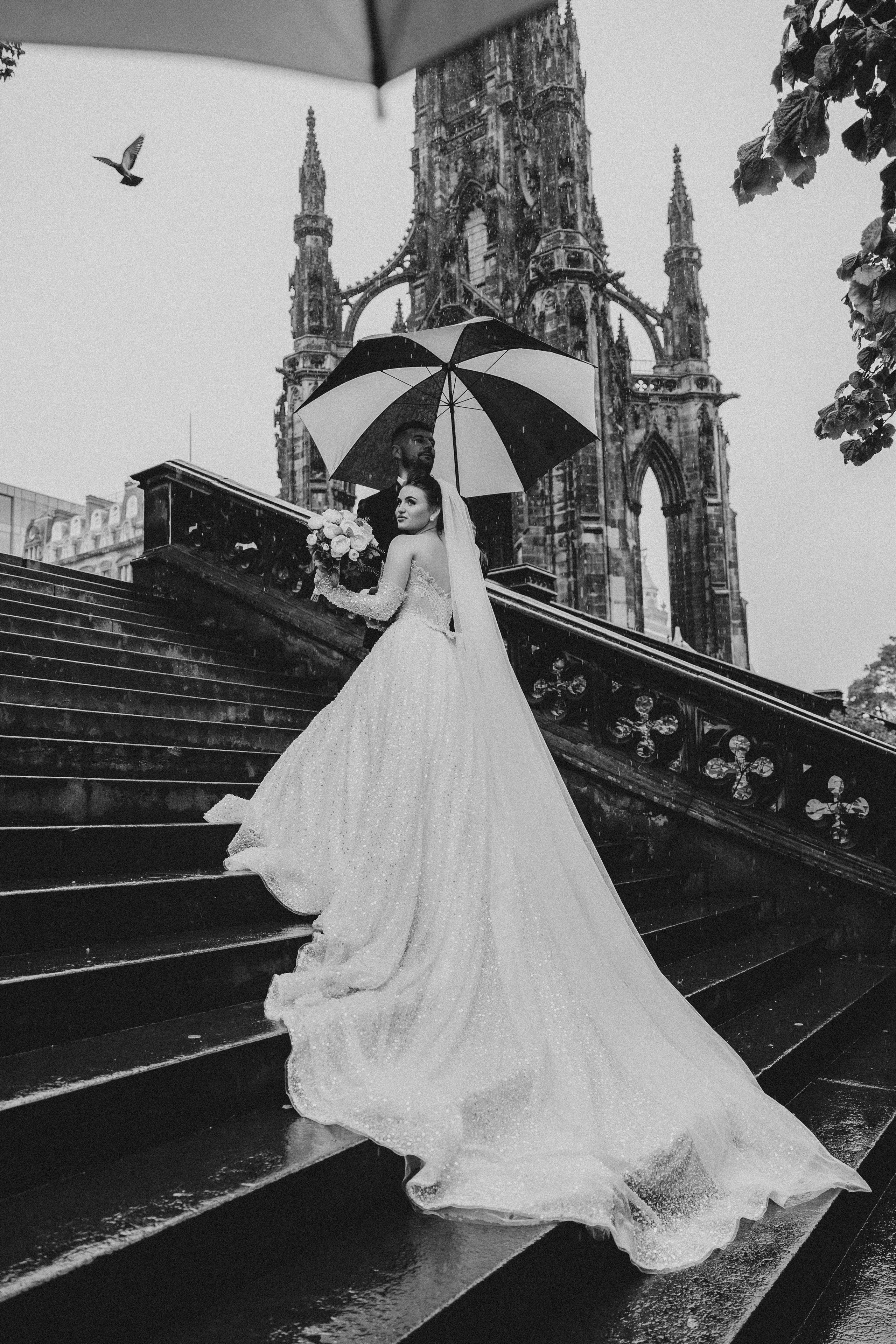 Cristina & Vlad Wedding Scotland. Wedding photographer