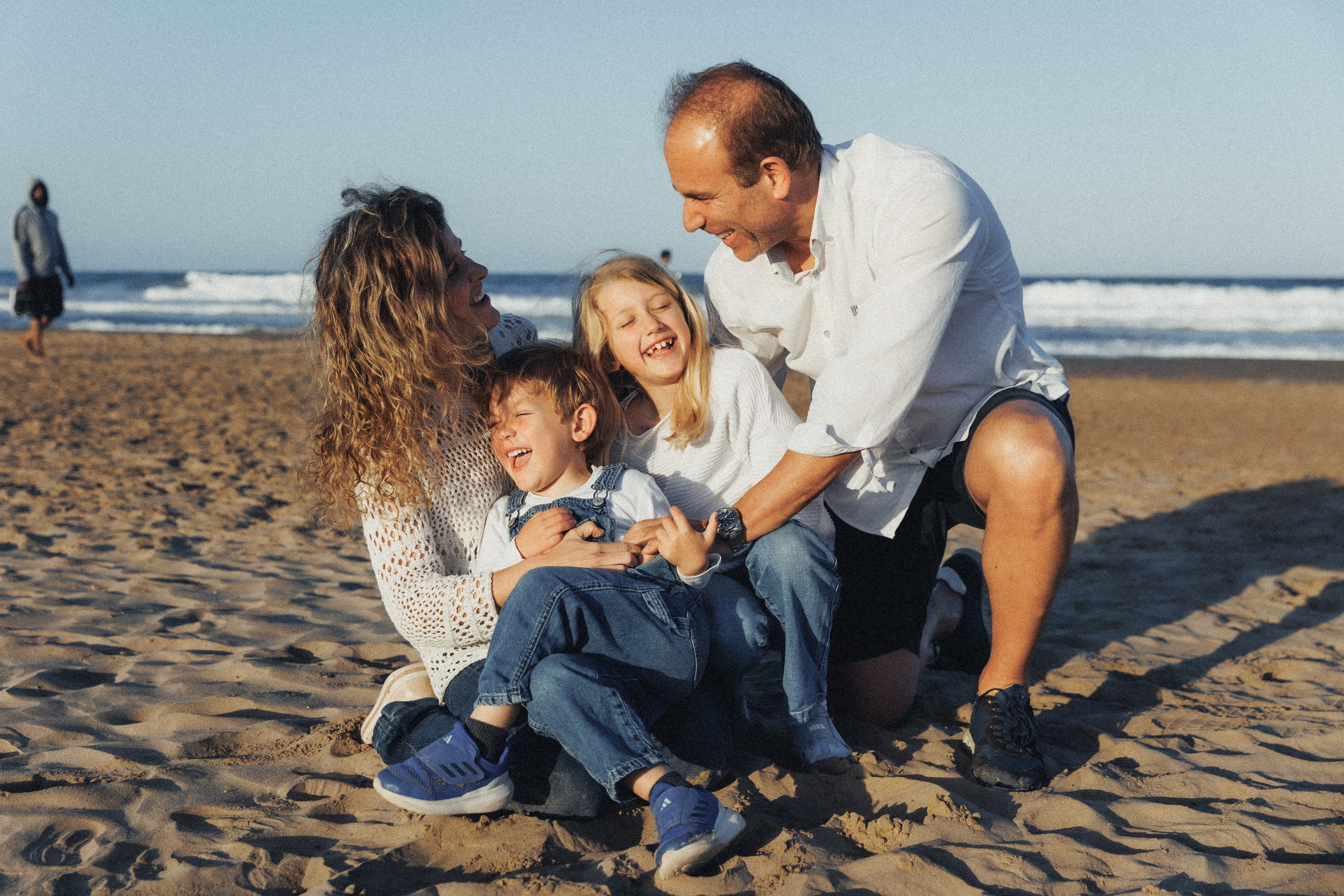 Una familia feliz. Wedding photographer