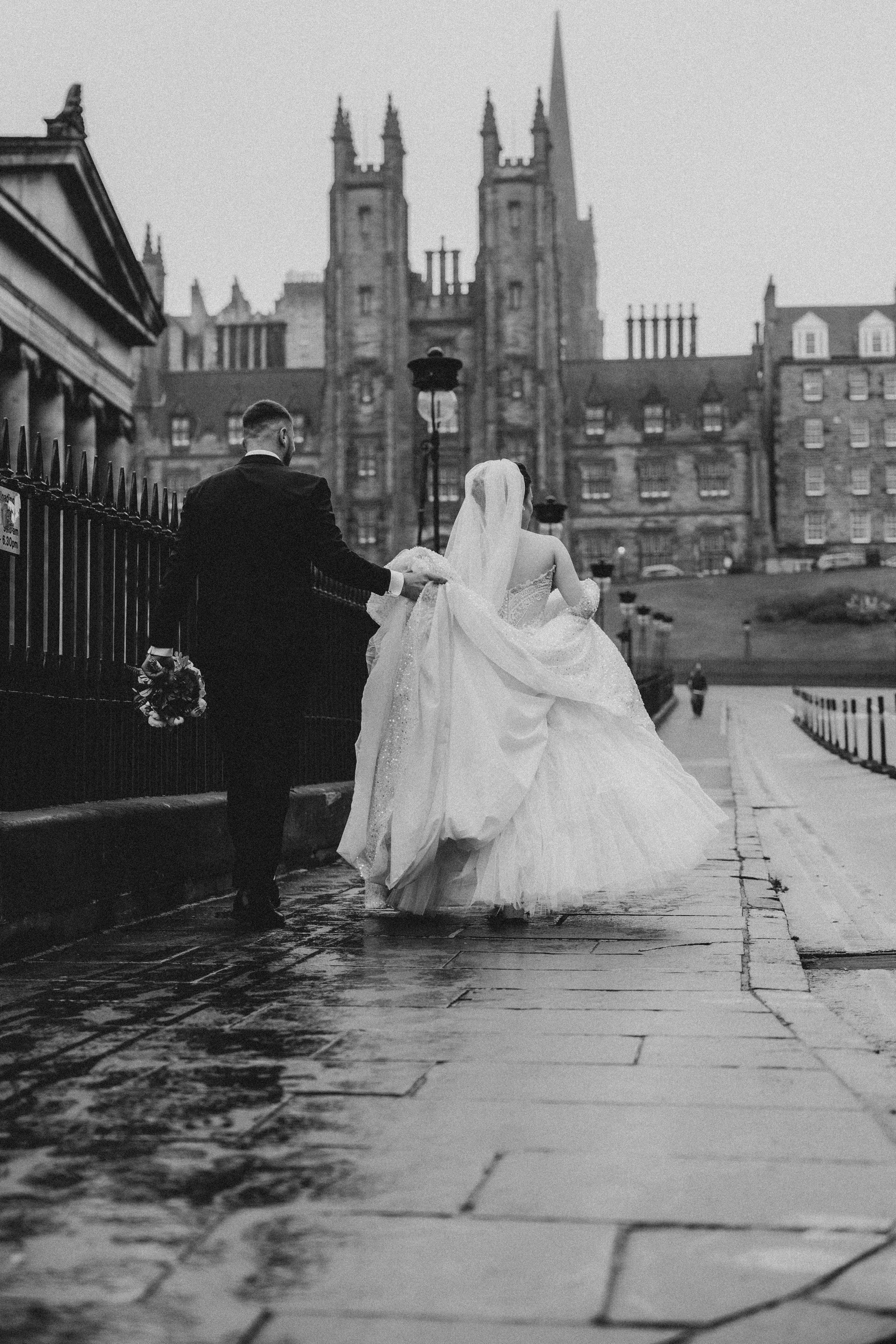 Cristina & Vlad Wedding Scotland. Wedding photographer