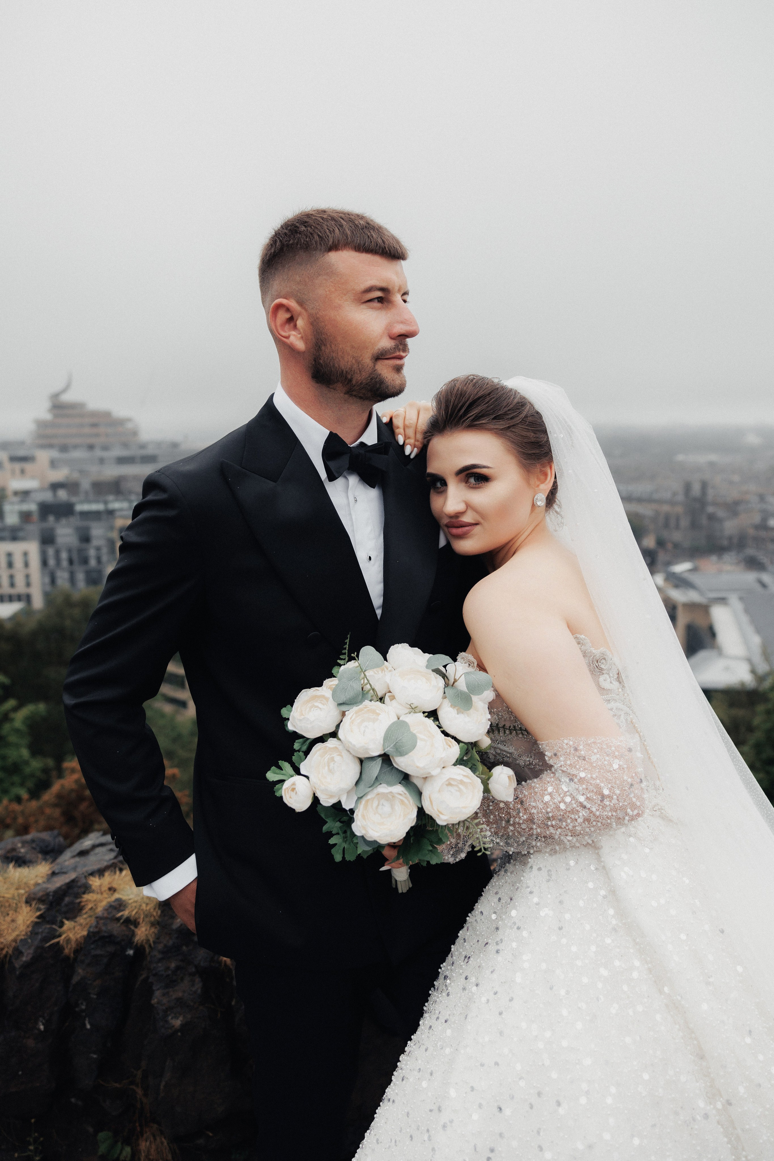 Cristina & Vlad Wedding Scotland. Wedding photographer