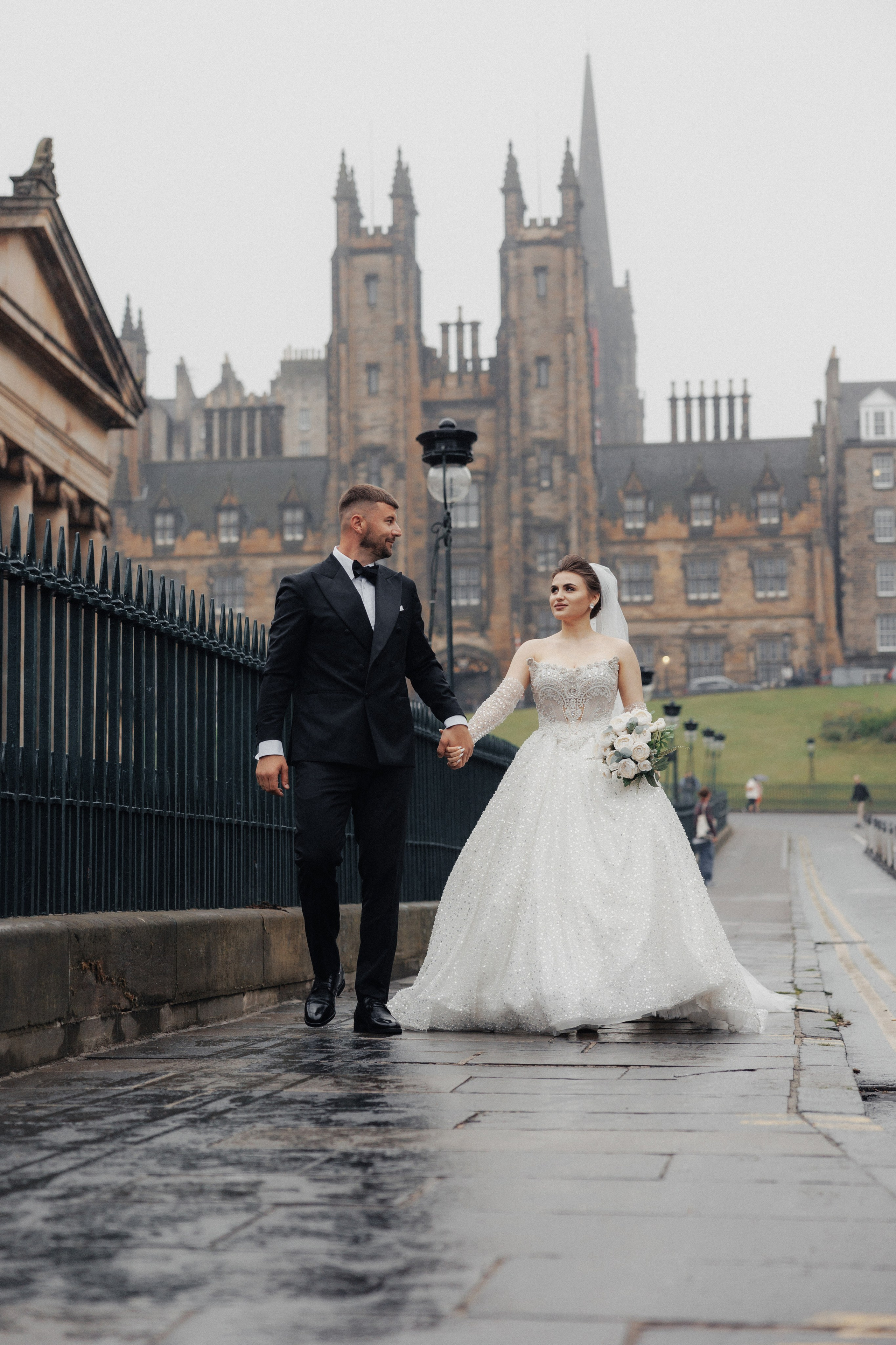 Cristina & Vlad Wedding Scotland. Wedding photographer