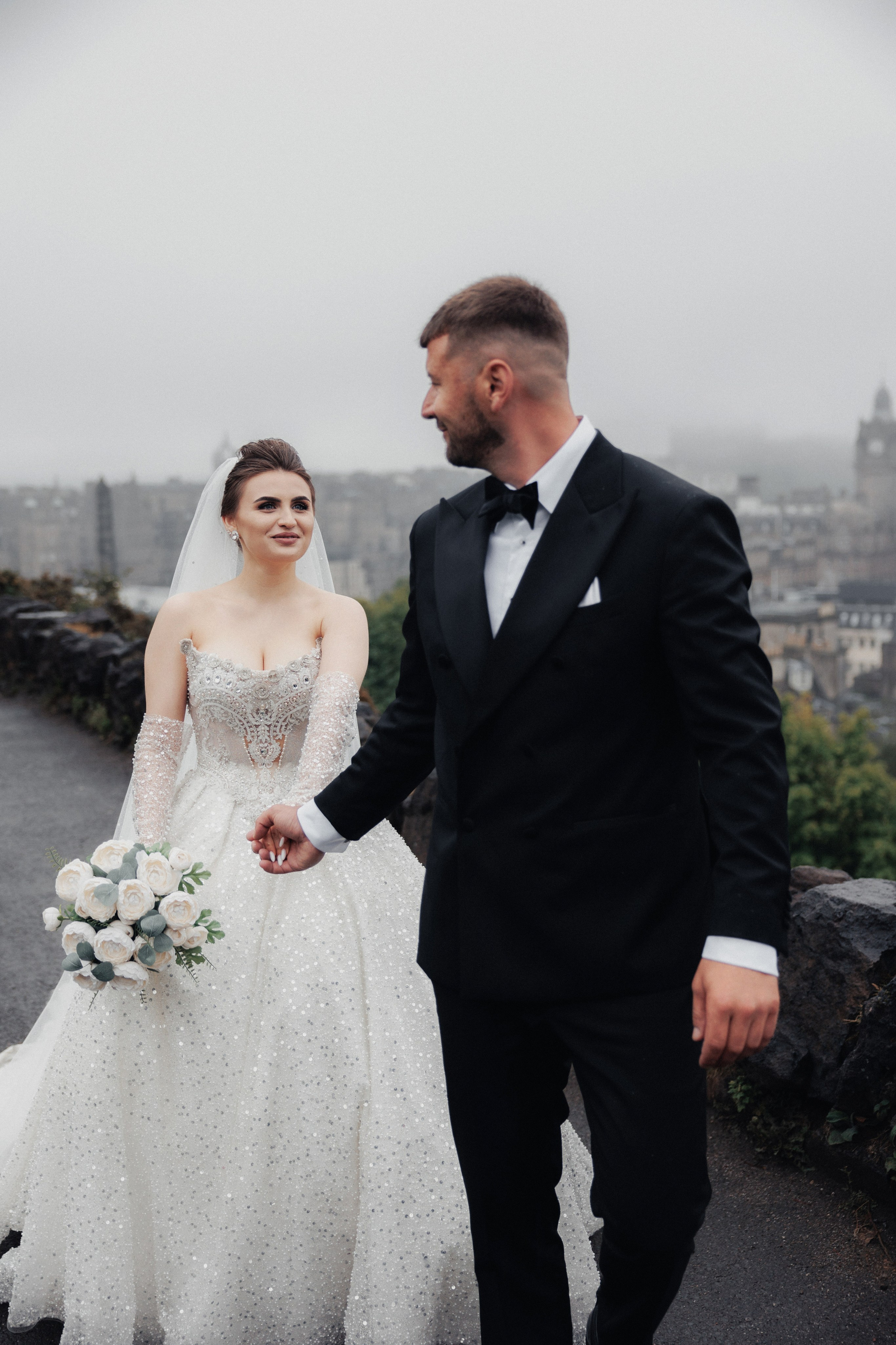 Cristina & Vlad Wedding Scotland. Wedding photographer