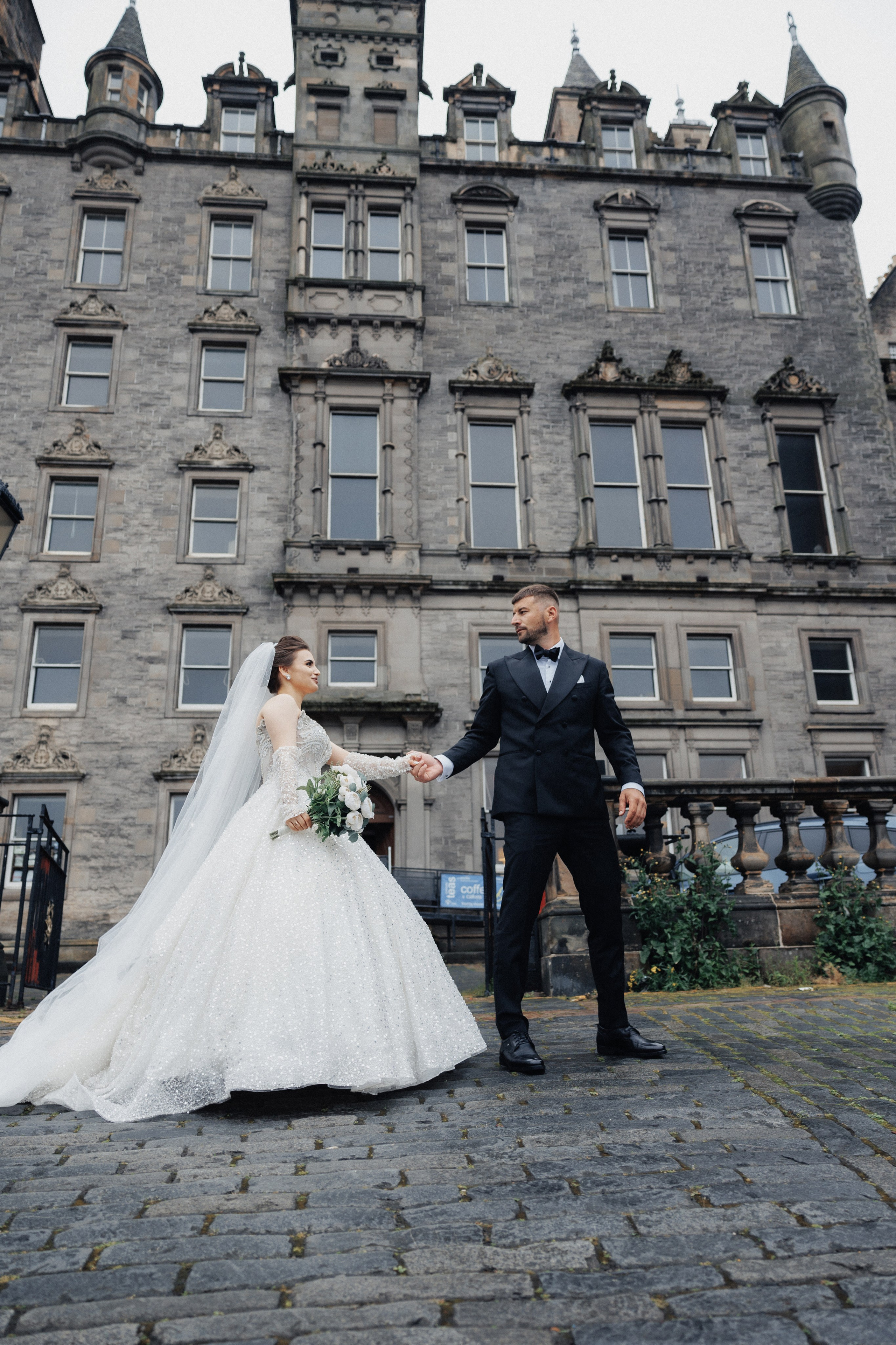 Cristina & Vlad Wedding Scotland. Wedding photographer