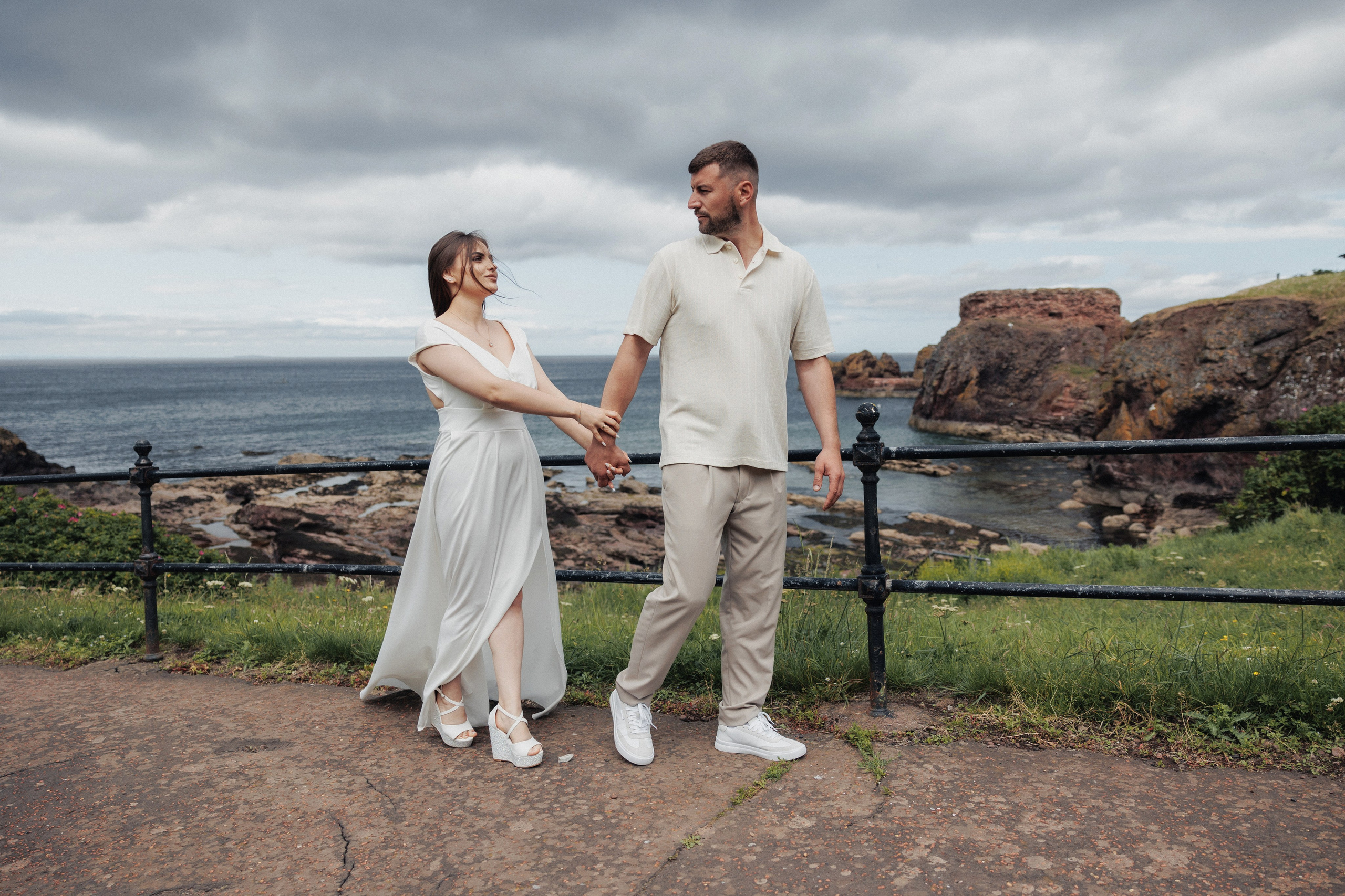 Cristina & Vlad Wedding Scotland. Wedding photographer