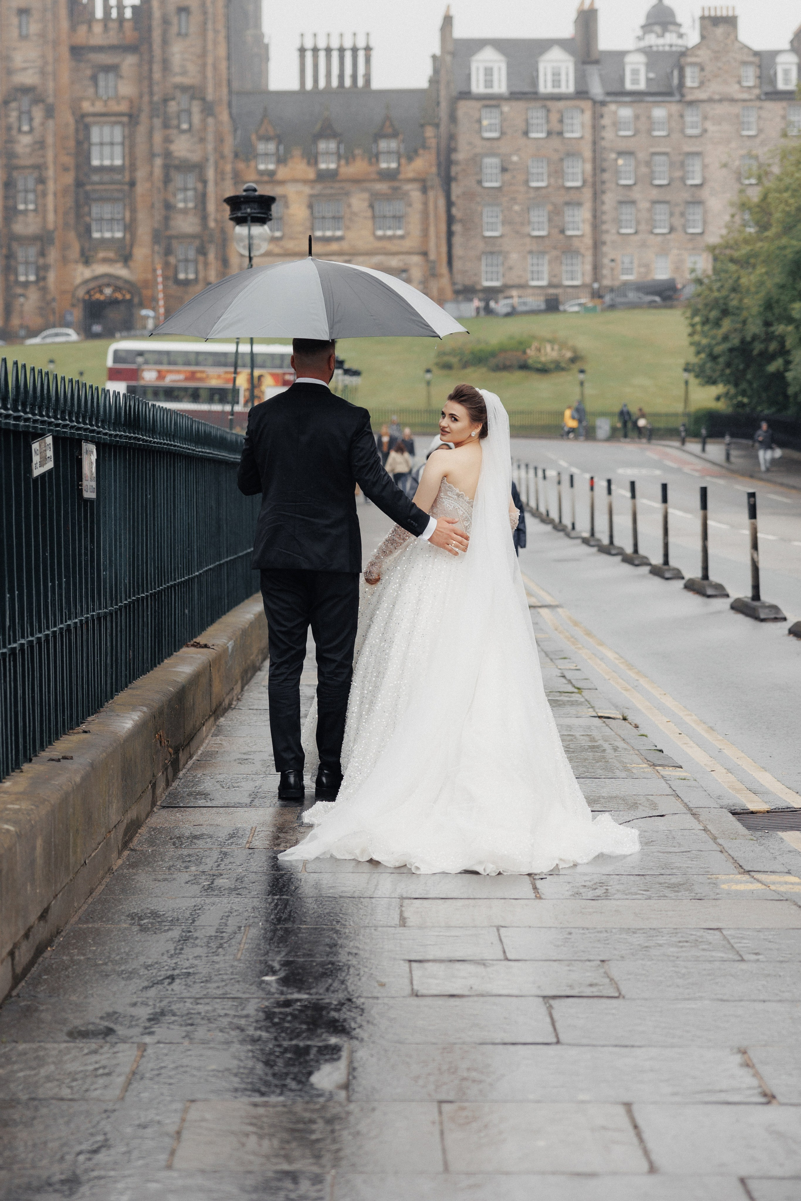 Cristina & Vlad Wedding Scotland. Wedding photographer
