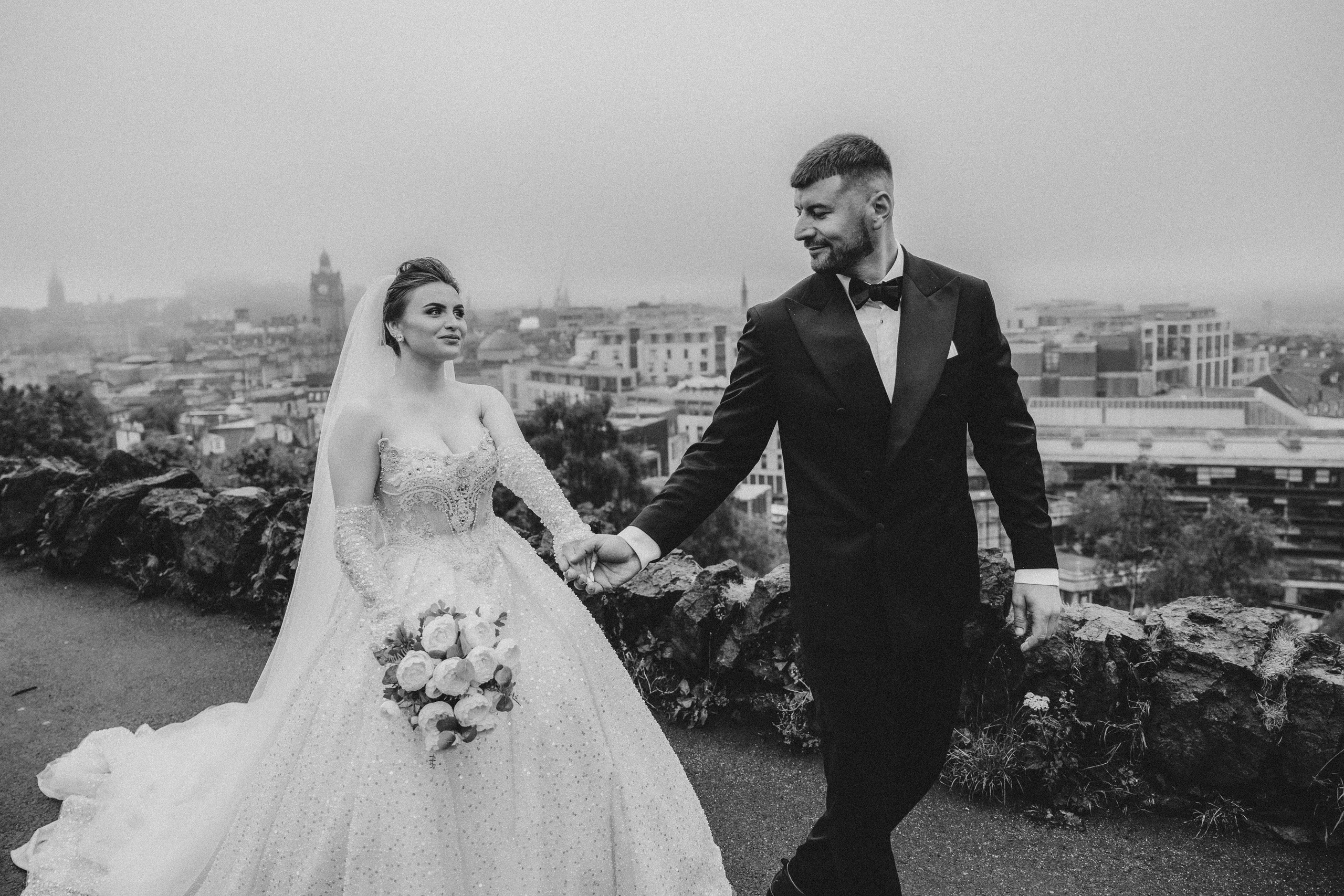 Cristina & Vlad Wedding Scotland. Wedding photographer