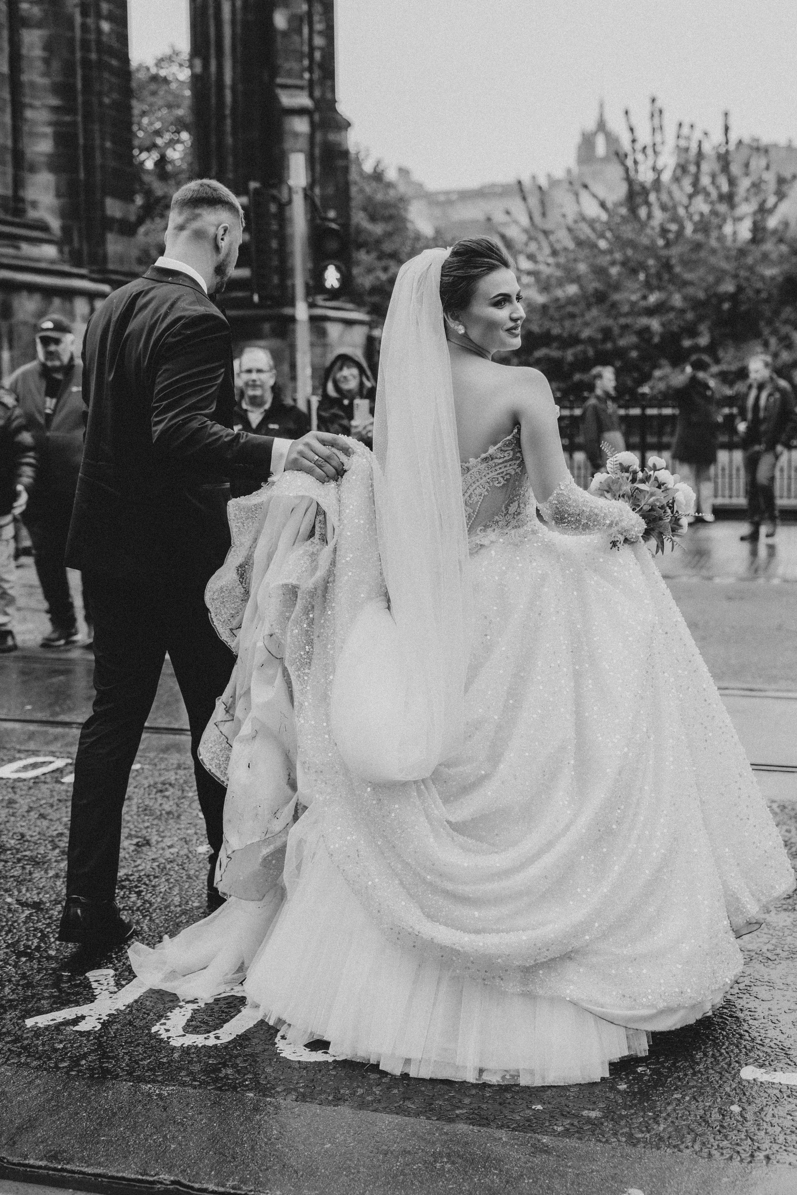 Cristina & Vlad Wedding Scotland. Wedding photographer