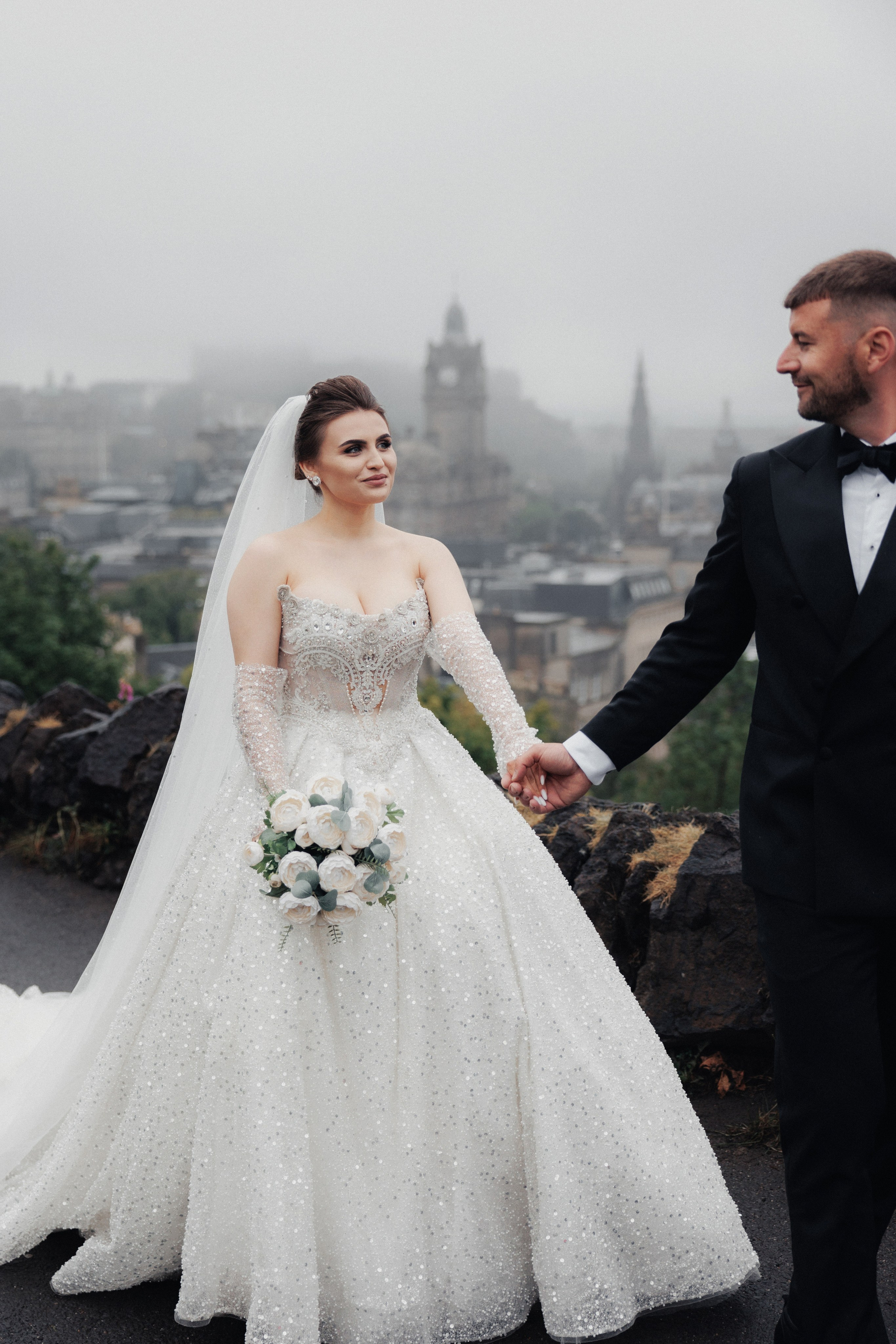 Cristina & Vlad Wedding Scotland. Wedding photographer