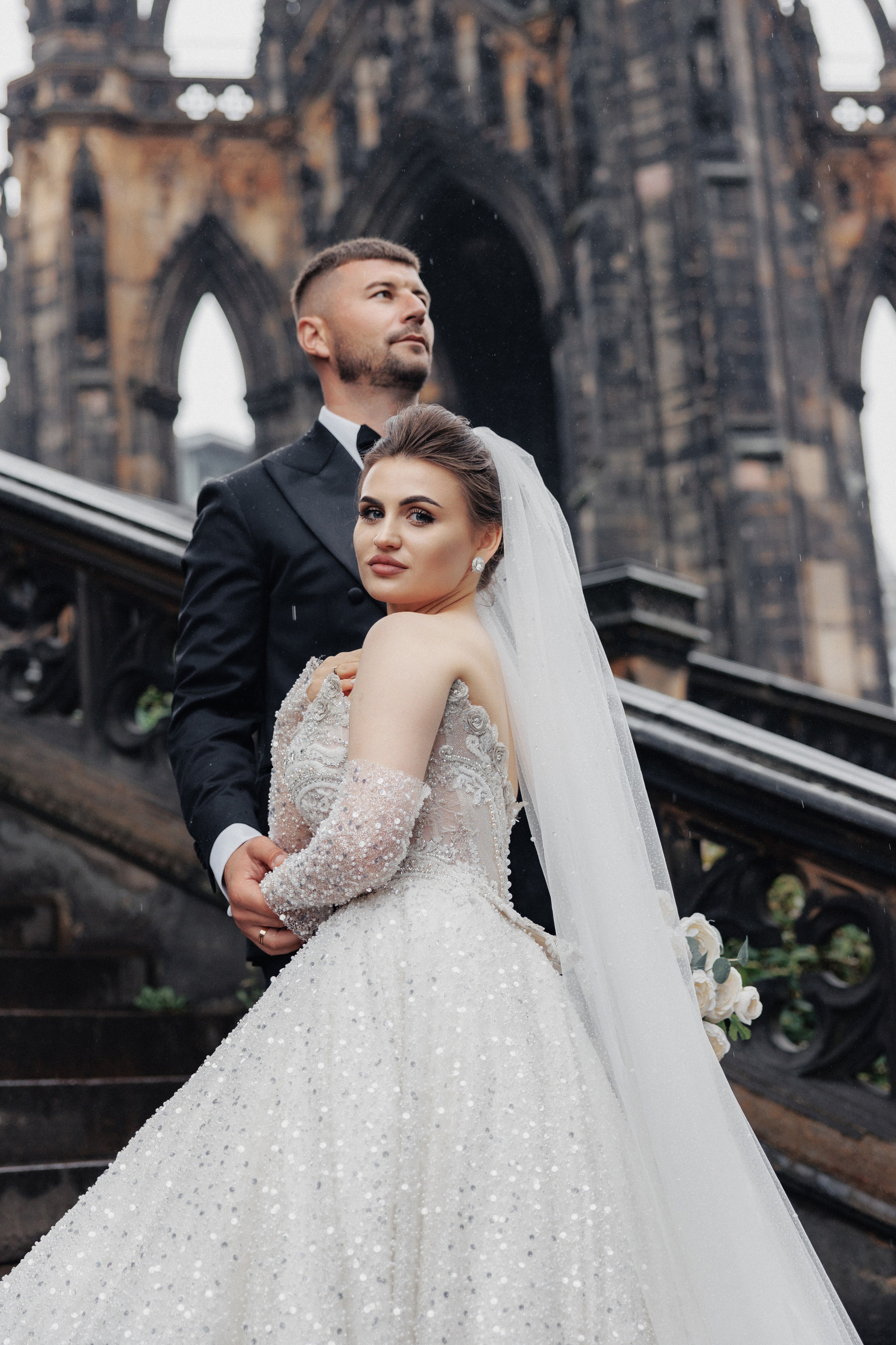 Cristina & Vlad Wedding Scotland. Wedding photographer