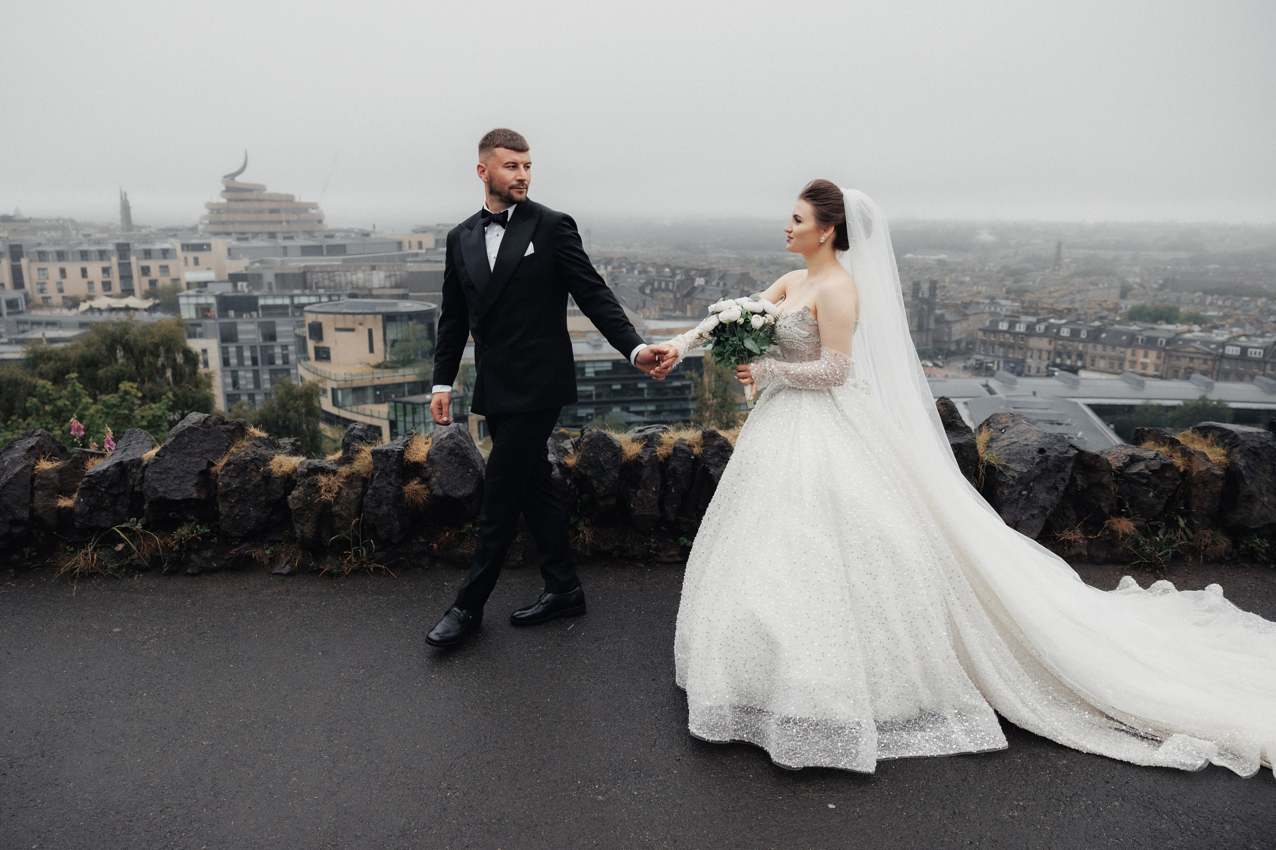 Cristina & Vlad Wedding Scotland. Wedding photographer