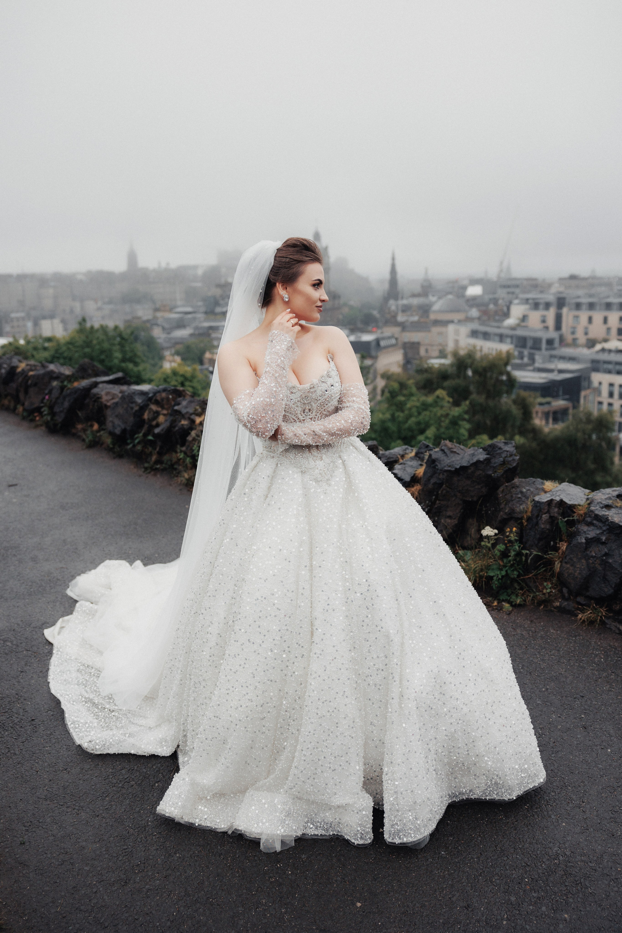 Cristina & Vlad Wedding Scotland. Wedding photographer