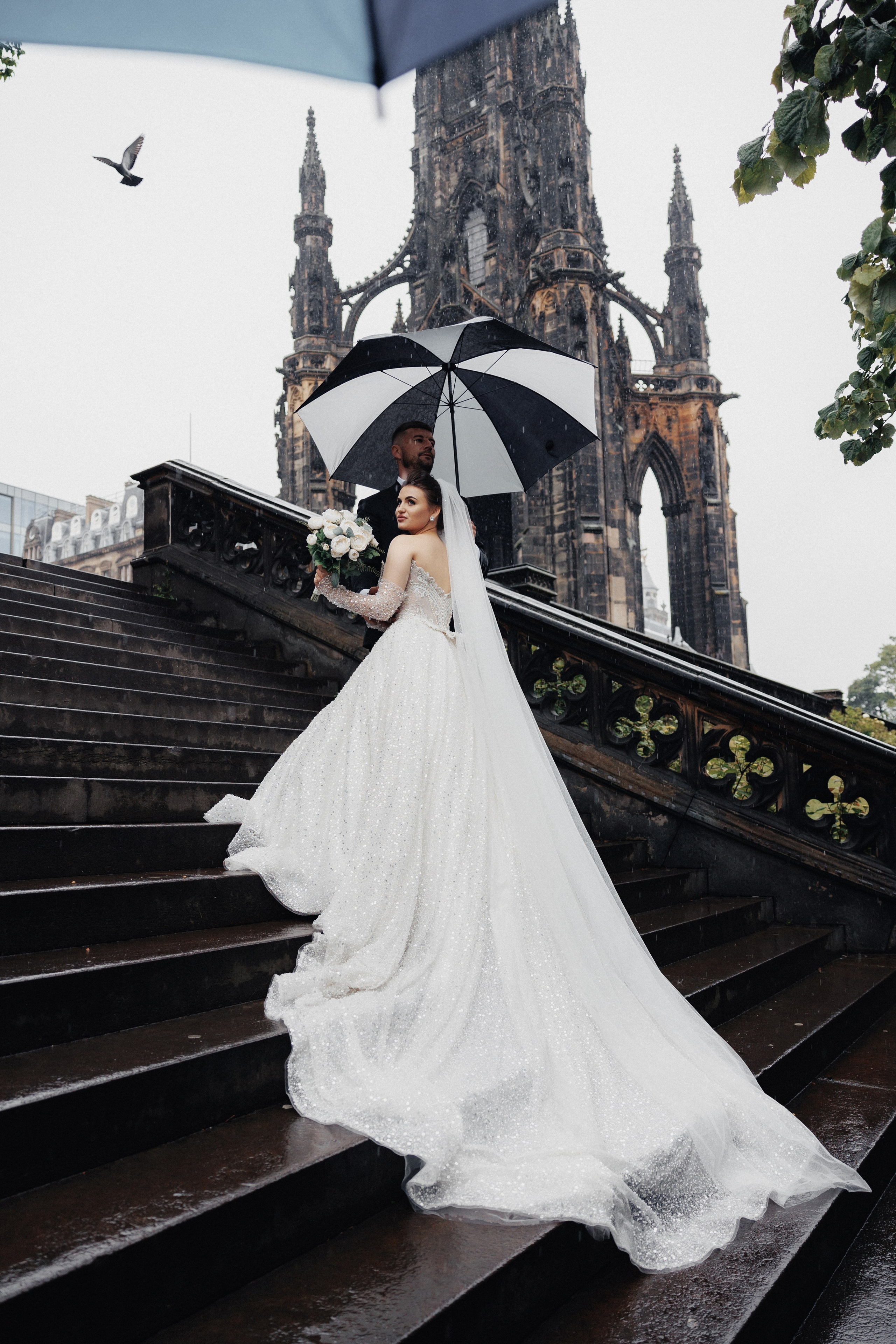 Cristina & Vlad Wedding Scotland. Wedding photographer