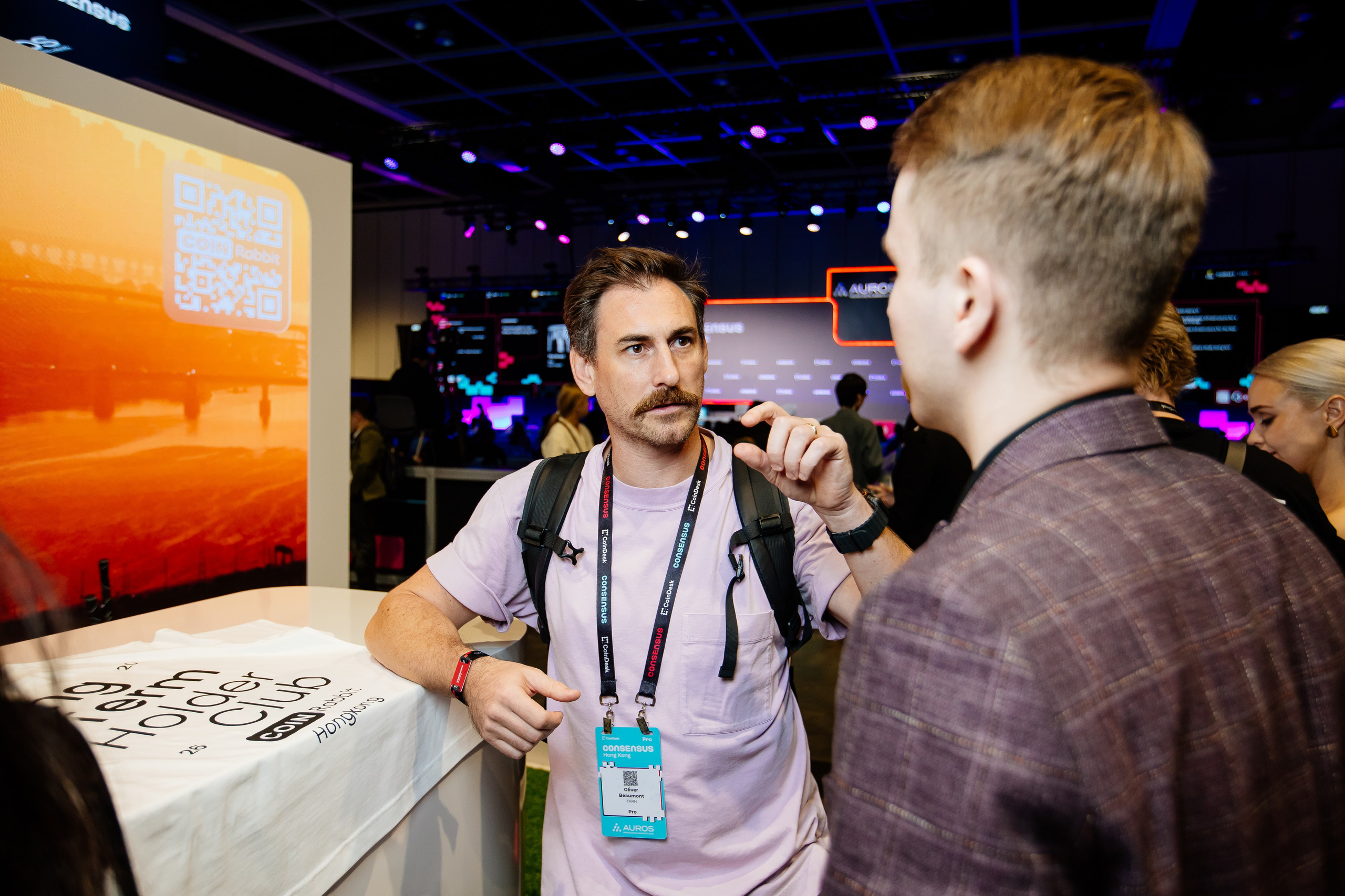 Consensus Hong Kong. Photographer Stas Bordeniuk