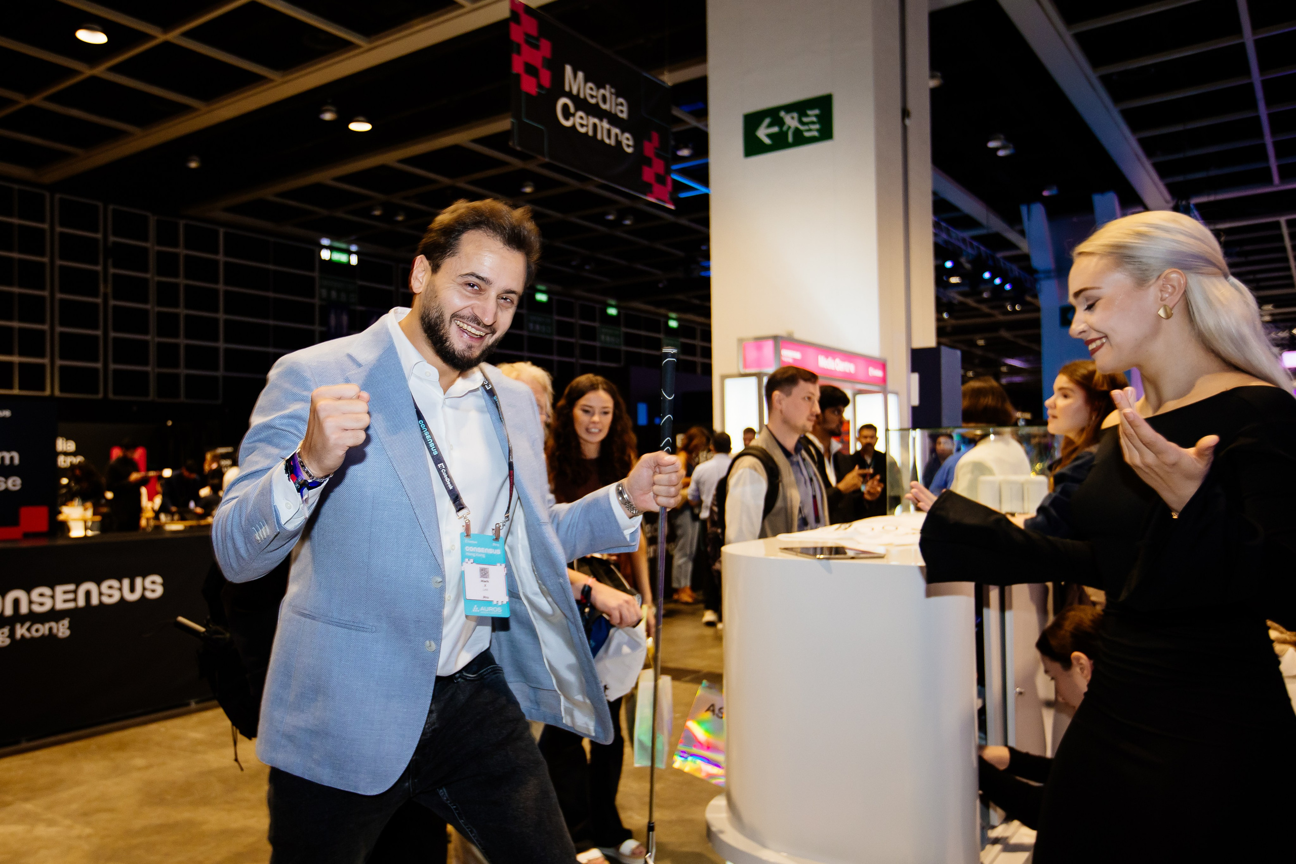 Consensus Hong Kong. Photographer Stas Bordeniuk