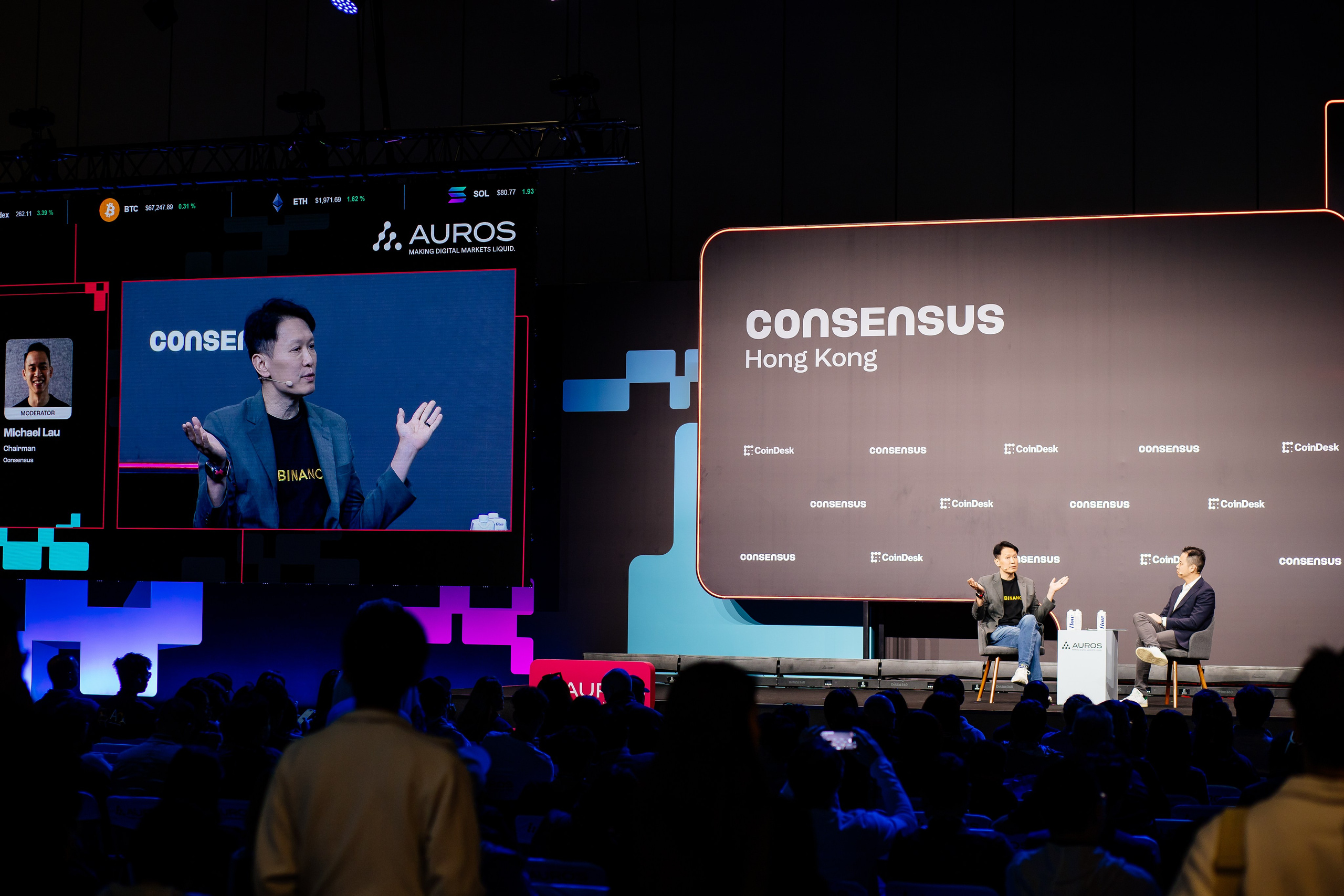 Consensus Hong Kong. Photographer Stas Bordeniuk