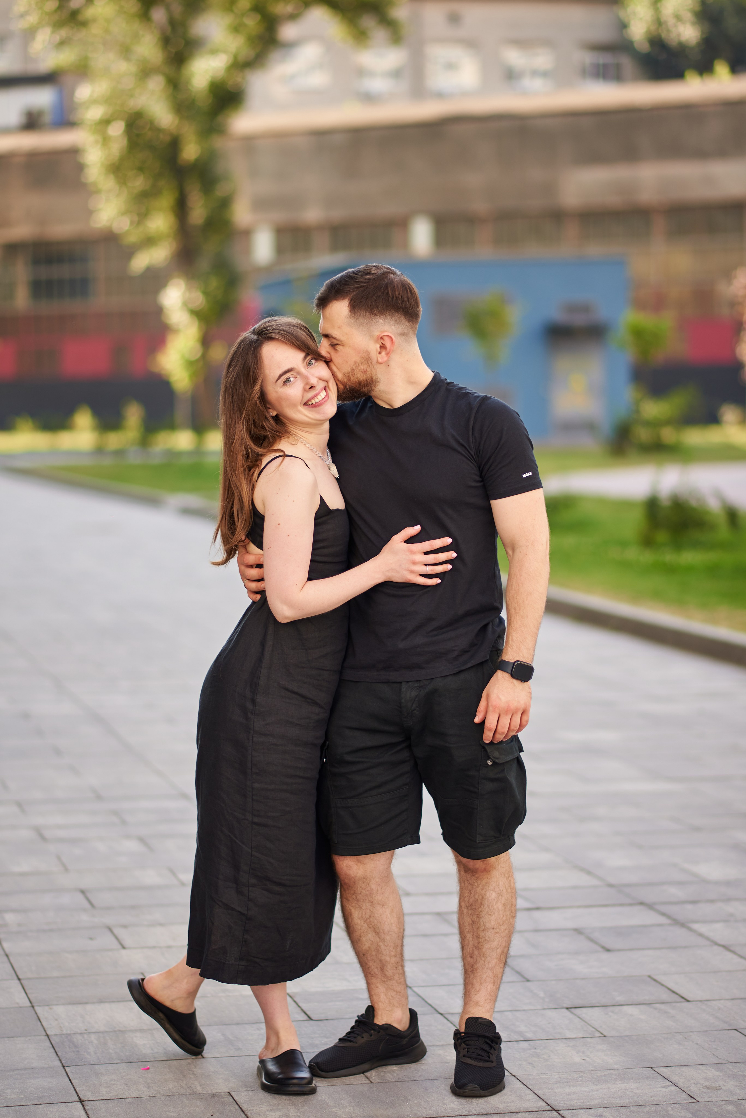 Прогулянка в дворику. Professional photographer Kiev — Pavlenko Victor