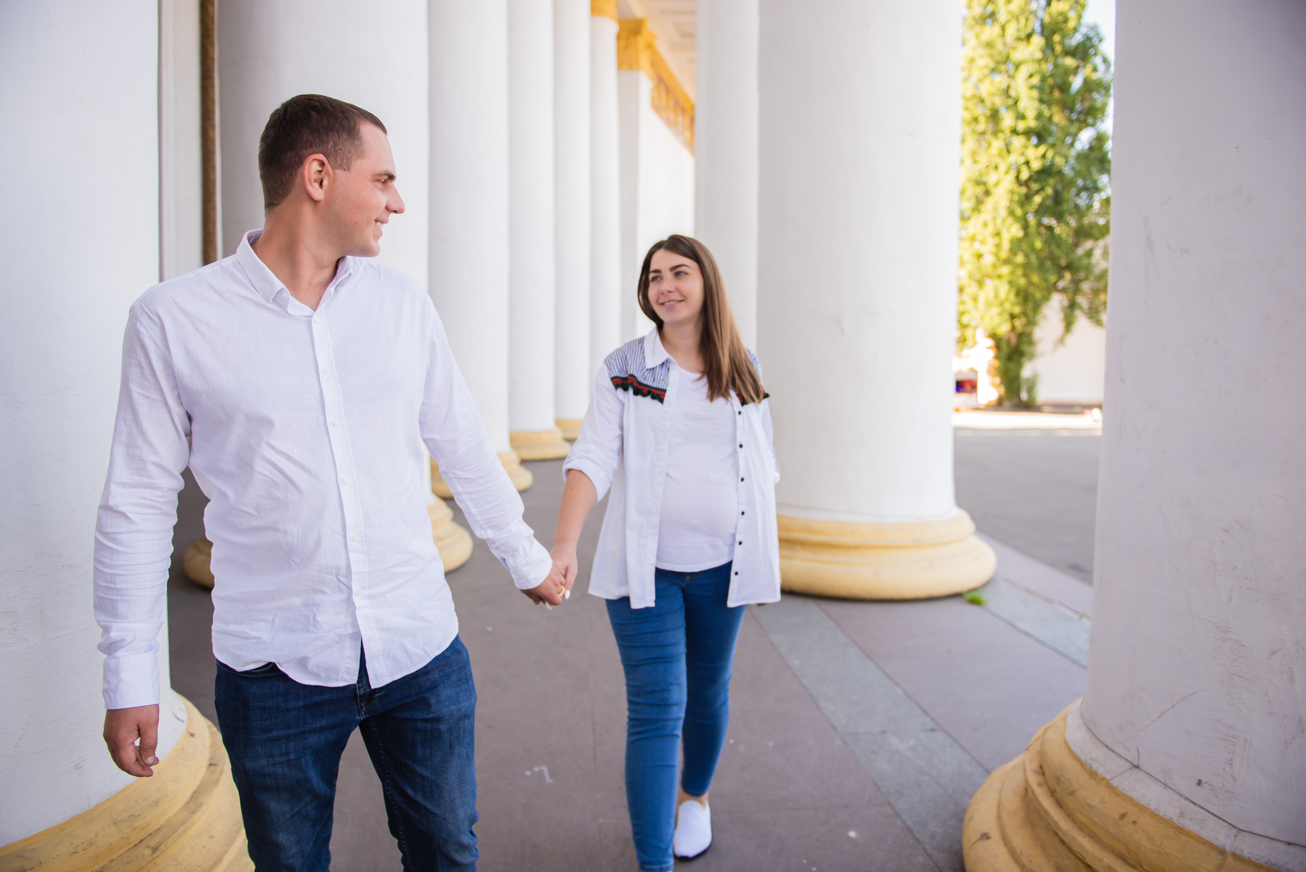 Сергій та Яна - фотосесія в трьох. Professional photographer Kiev — Pavlenko Victor