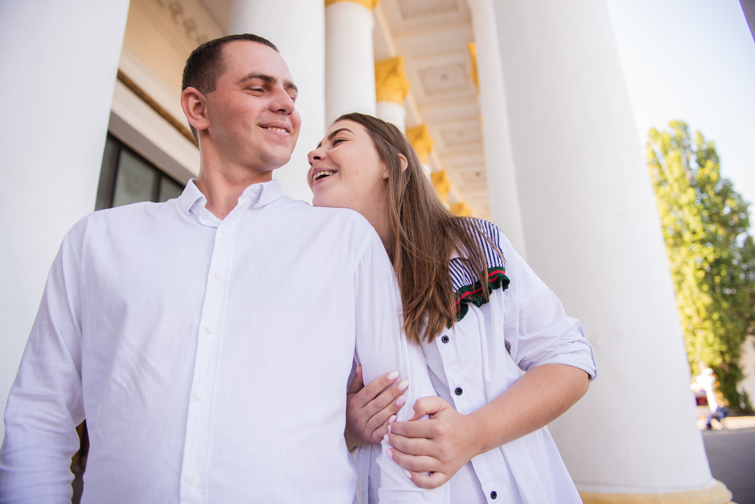 Сергій та Яна - фотосесія в трьох. Professional photographer Kiev — Pavlenko Victor