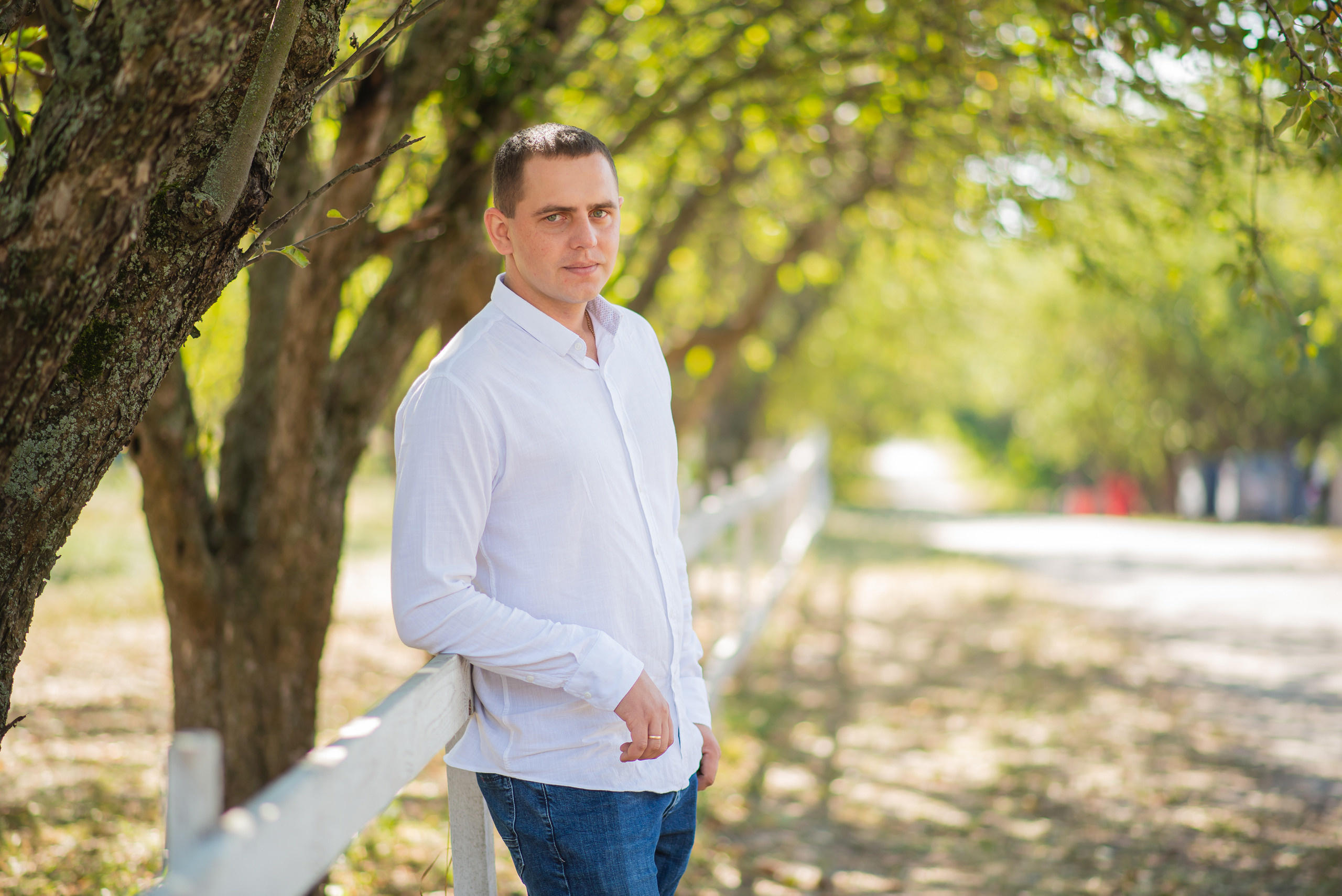 Сергій та Яна - фотосесія в трьох. Professional photographer Kiev — Pavlenko Victor