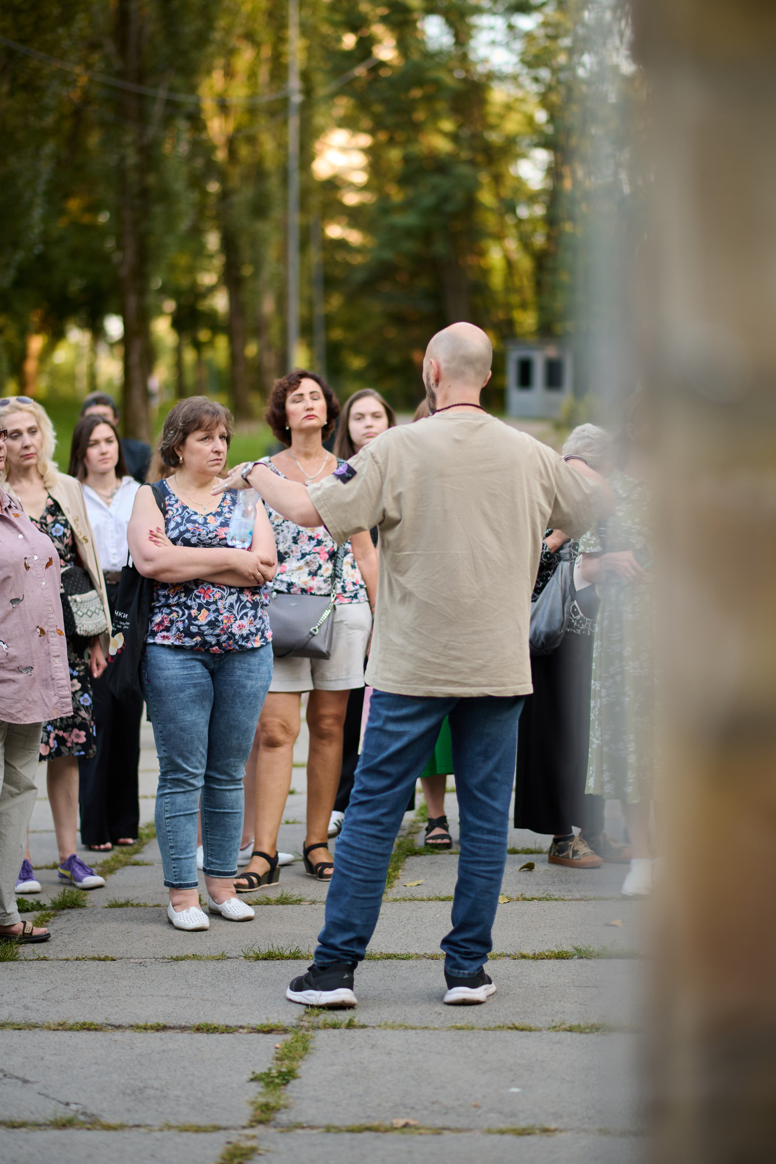 Репортаж освітньої екскурсії Бабиним Яром. Фотограф Київ – Репортаж, Події | Павленко Віктор