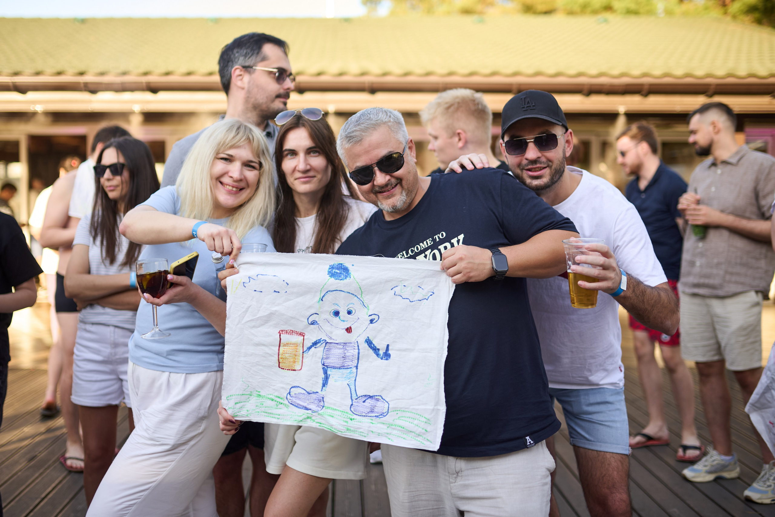 Фотозйомка літнього корпоративу IT-компанії в заміському комплексі з басейном. Фотограф Київ – Репортаж, Події | Павленко Віктор