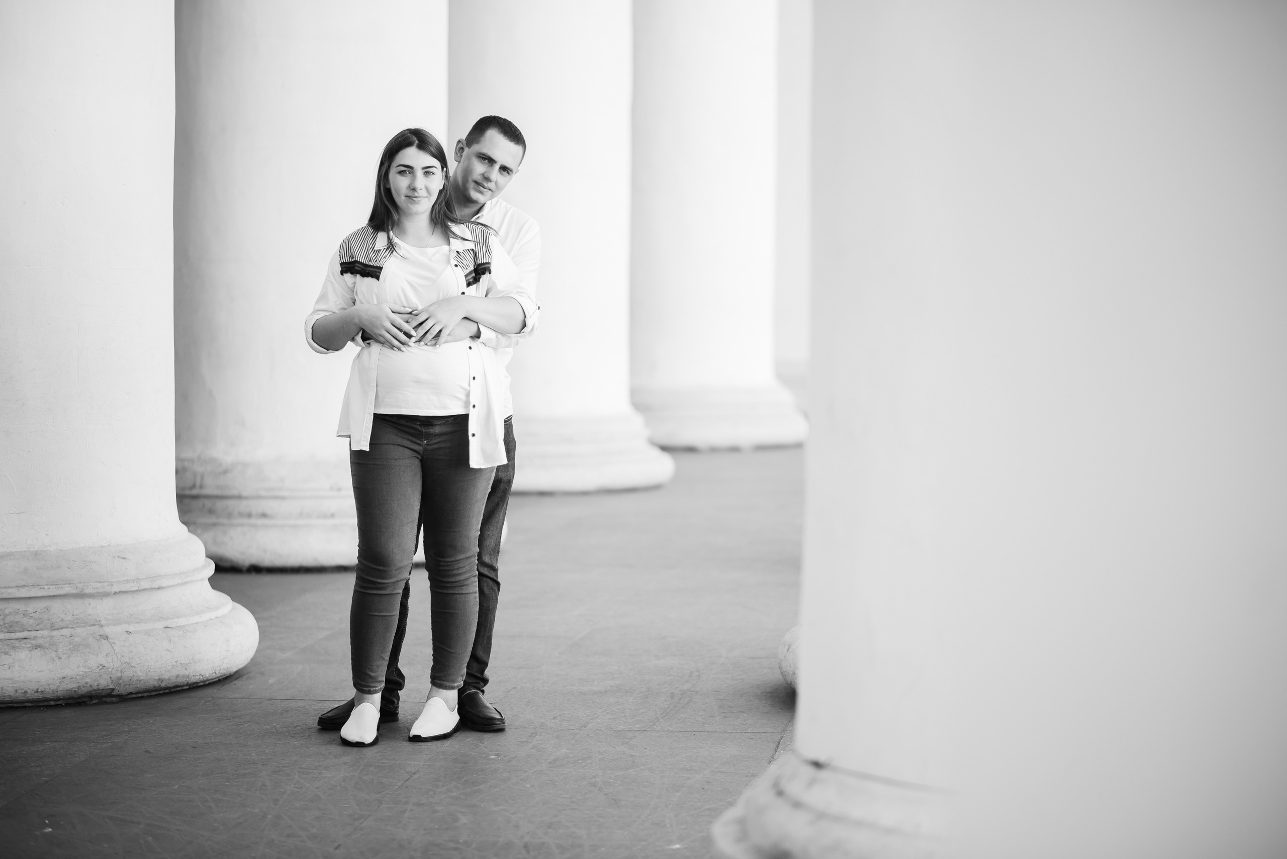 Сергій та Яна - фотосесія в трьох. Professional photographer Kiev — Pavlenko Victor