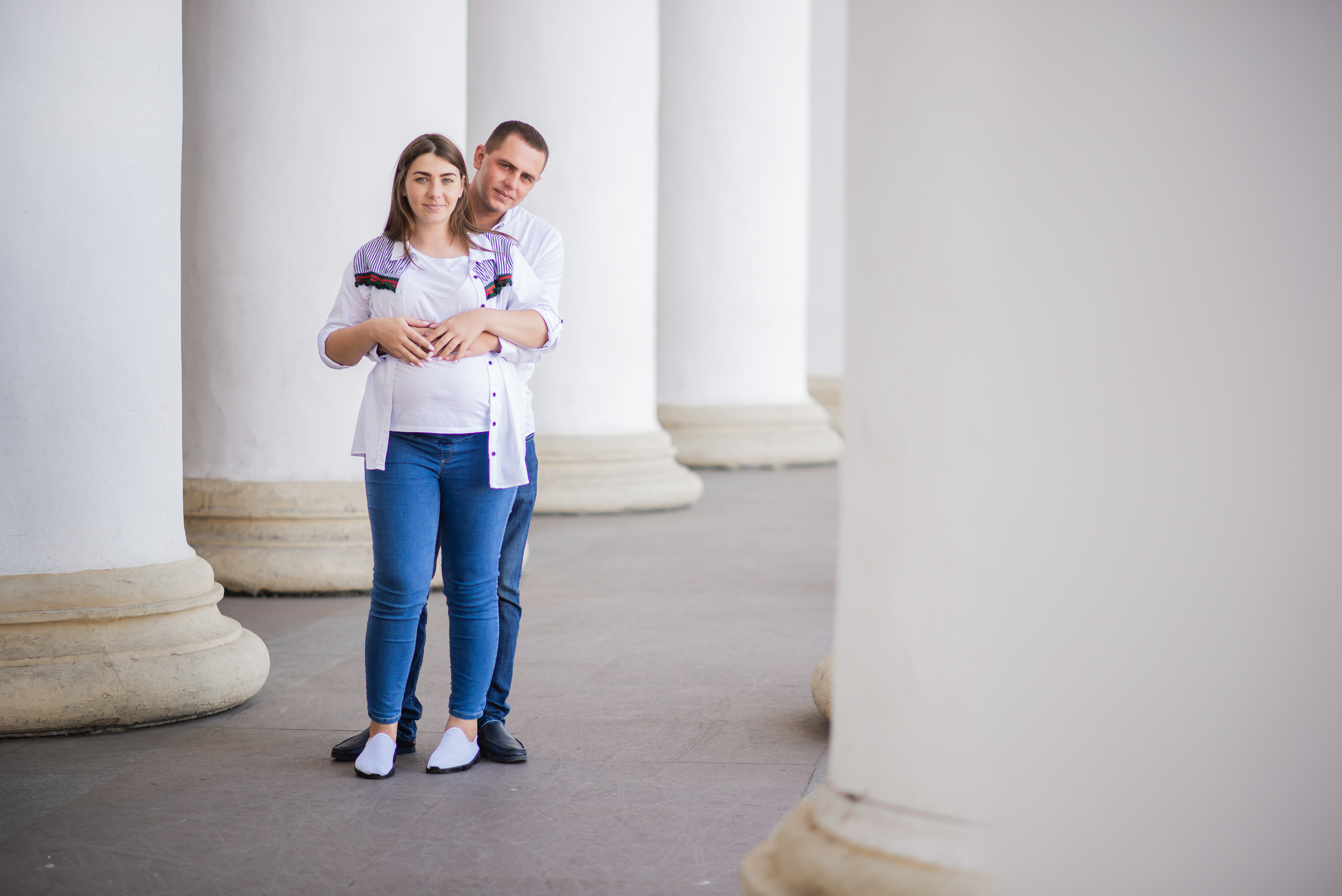 Сергій та Яна - фотосесія в трьох. Professional photographer Kiev — Pavlenko Victor