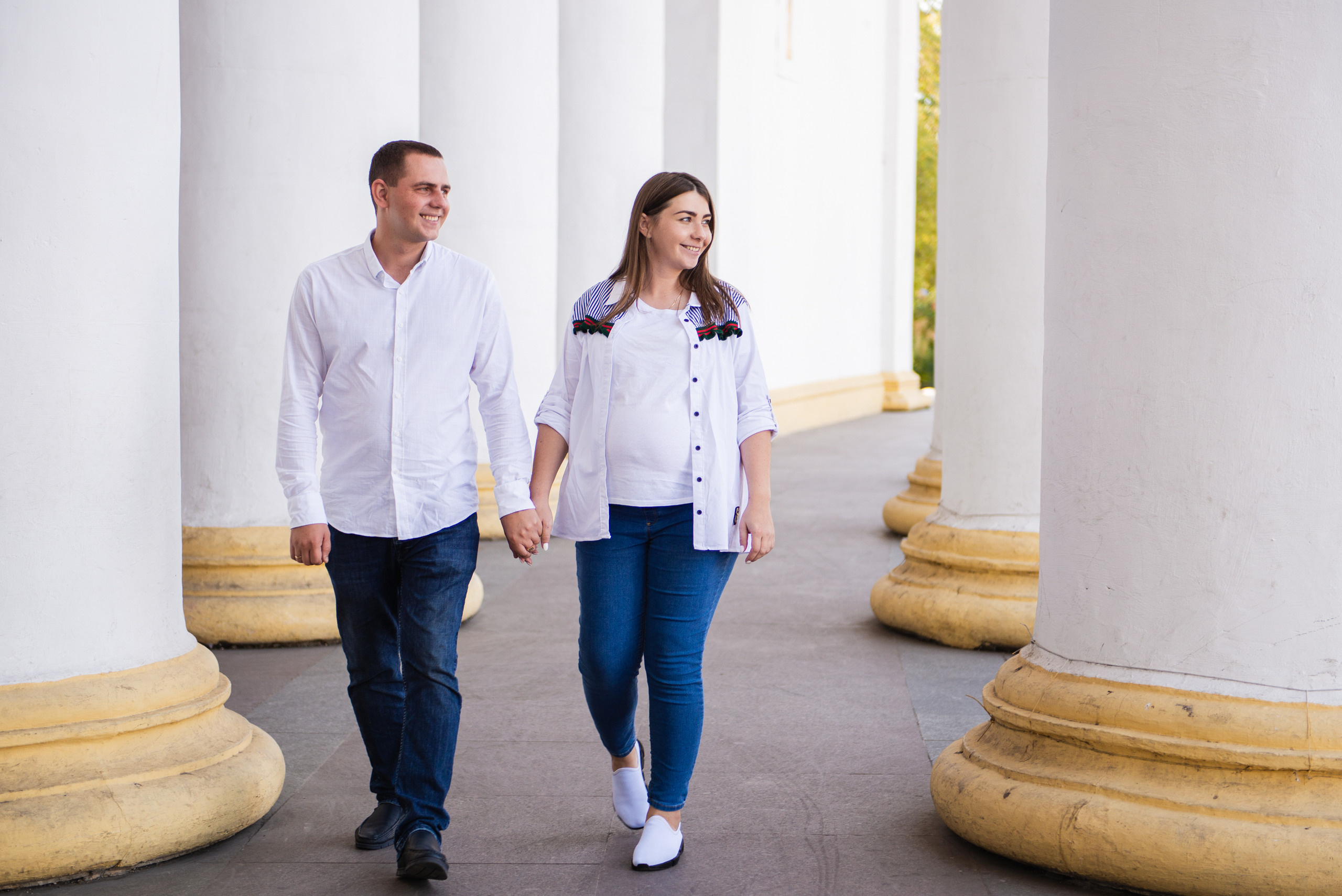 Сергій та Яна - фотосесія в трьох. Professional photographer Kiev — Pavlenko Victor