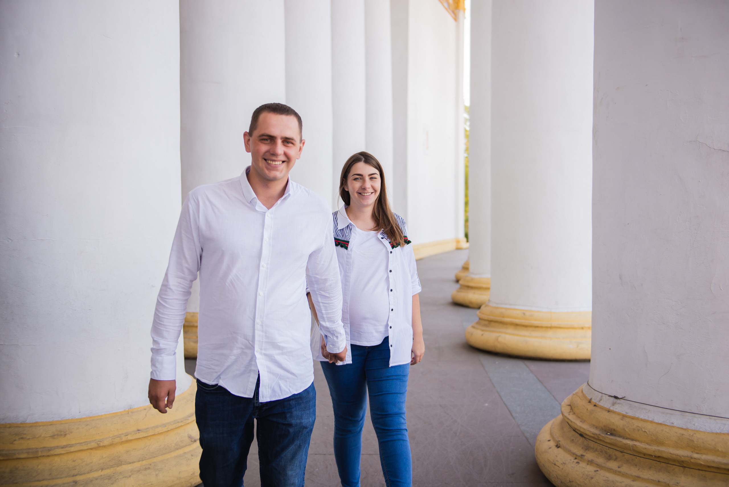 Сергій та Яна - фотосесія в трьох. Professional photographer Kiev — Pavlenko Victor