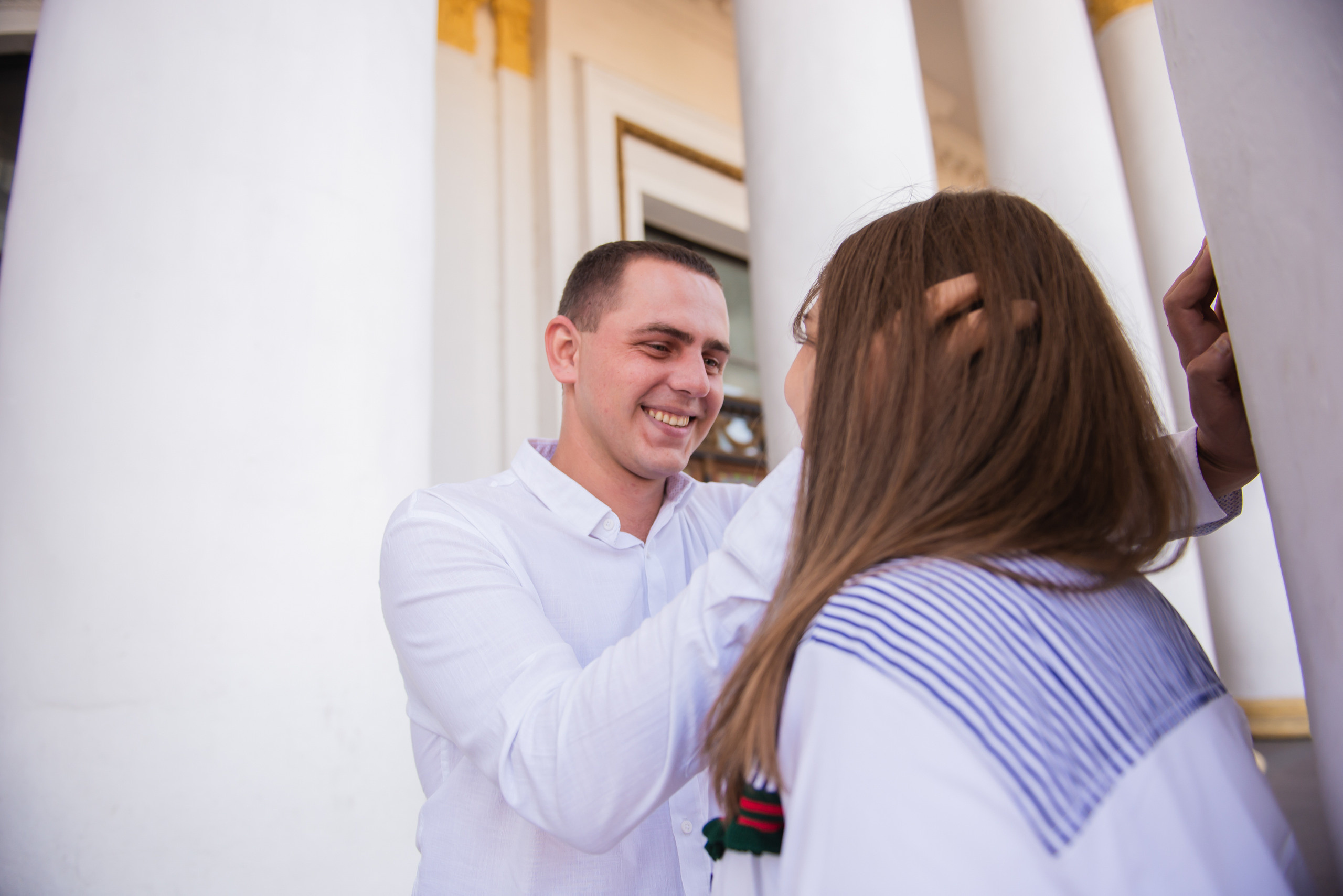 Сергій та Яна - фотосесія в трьох. Professional photographer Kiev — Pavlenko Victor