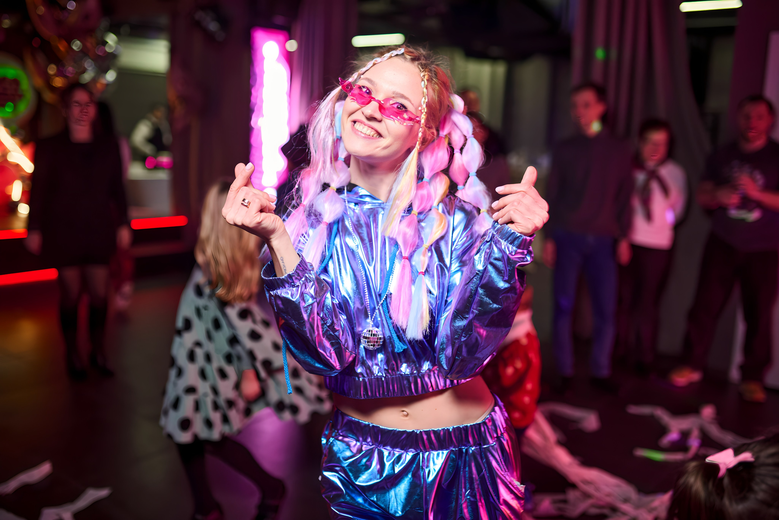 Фотосесія дитячого дня народження у стилі диско-вечірки – яскраві фото свята. Фотограф Київ – Репортаж, Події | Павленко Віктор