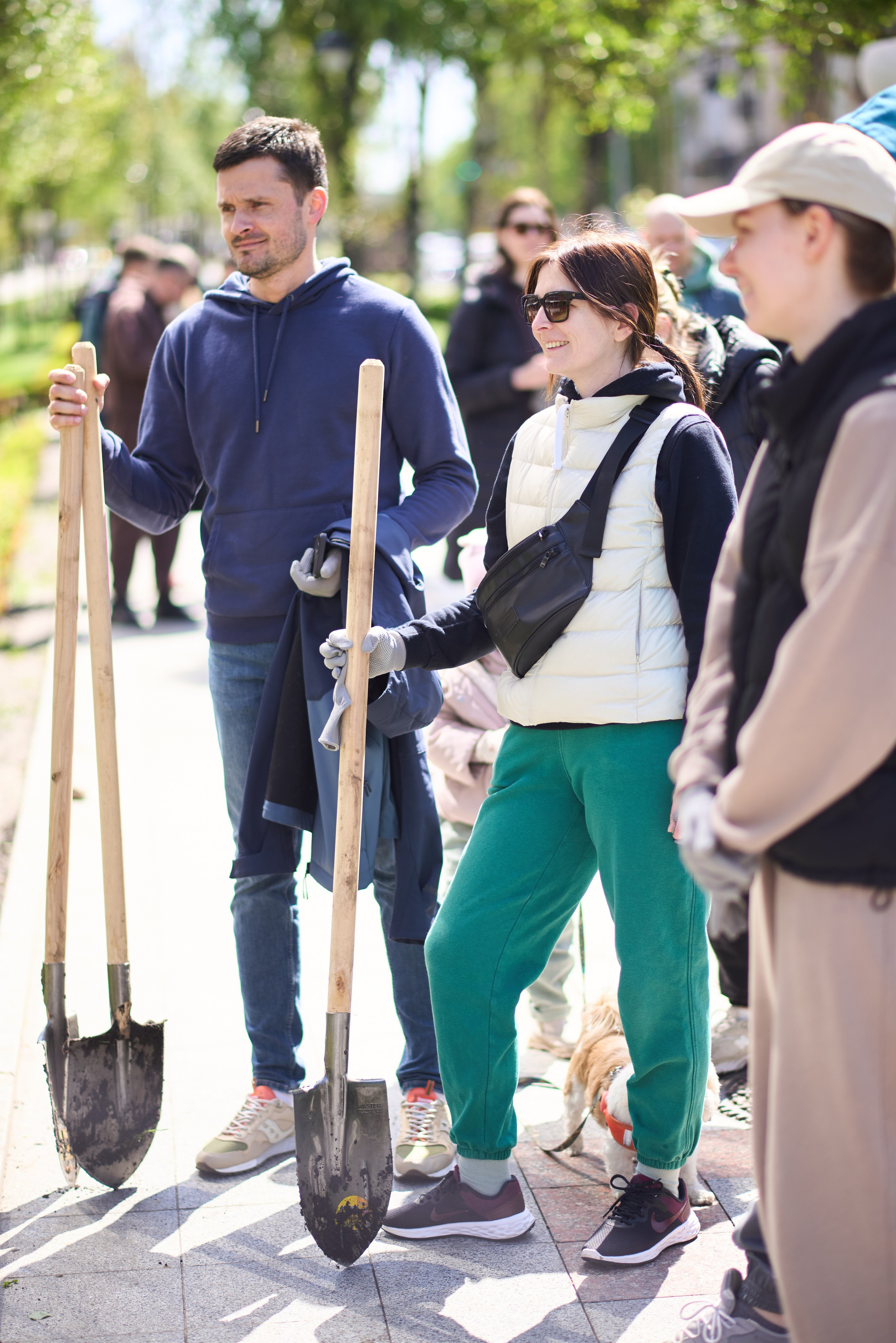 Фотозйомка висадки дерев у центрі Києва — екологічна ініціатива 2025. Фотограф Київ – Репортаж, Події | Павленко Віктор