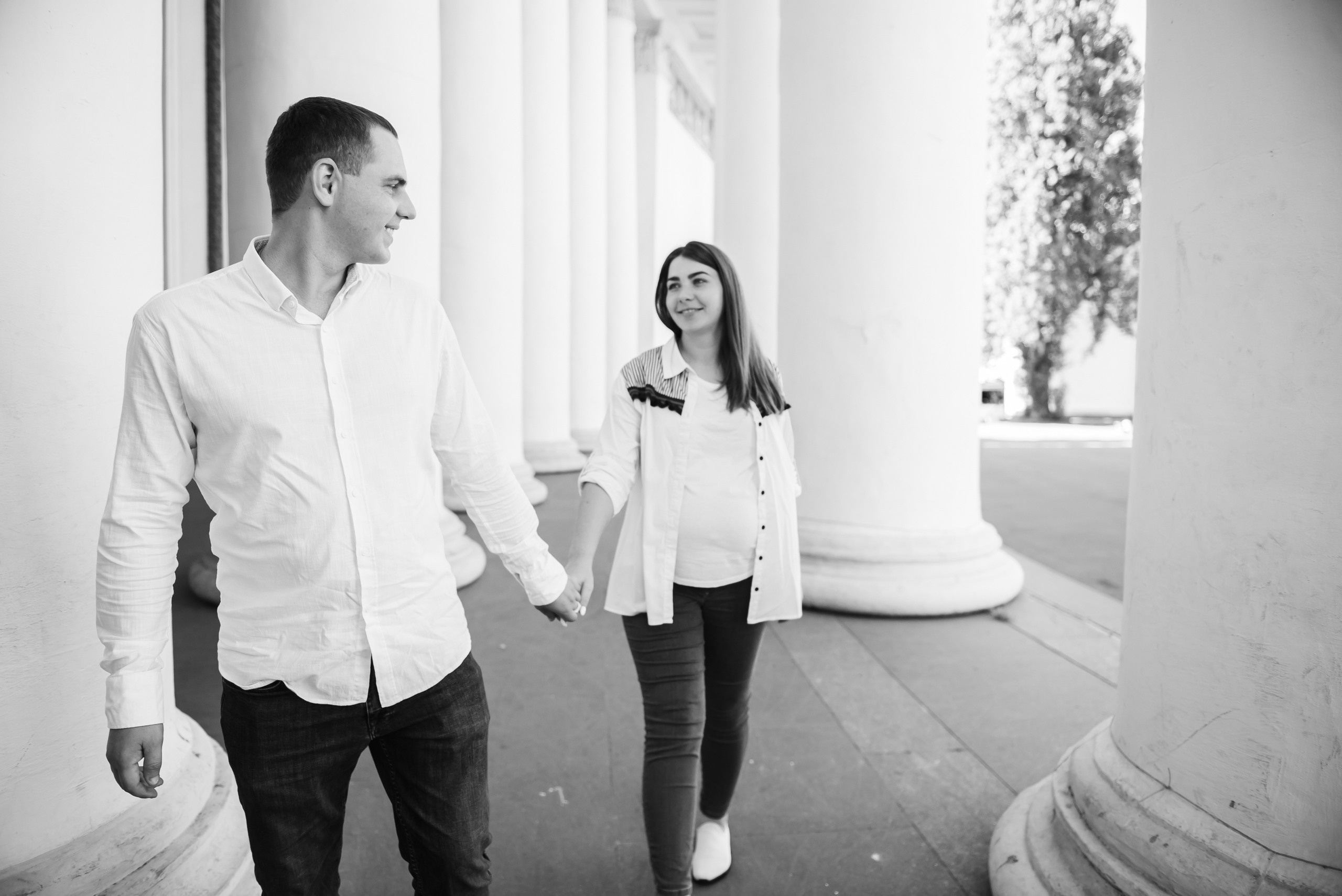 Сергій та Яна - фотосесія в трьох. Professional photographer Kiev — Pavlenko Victor