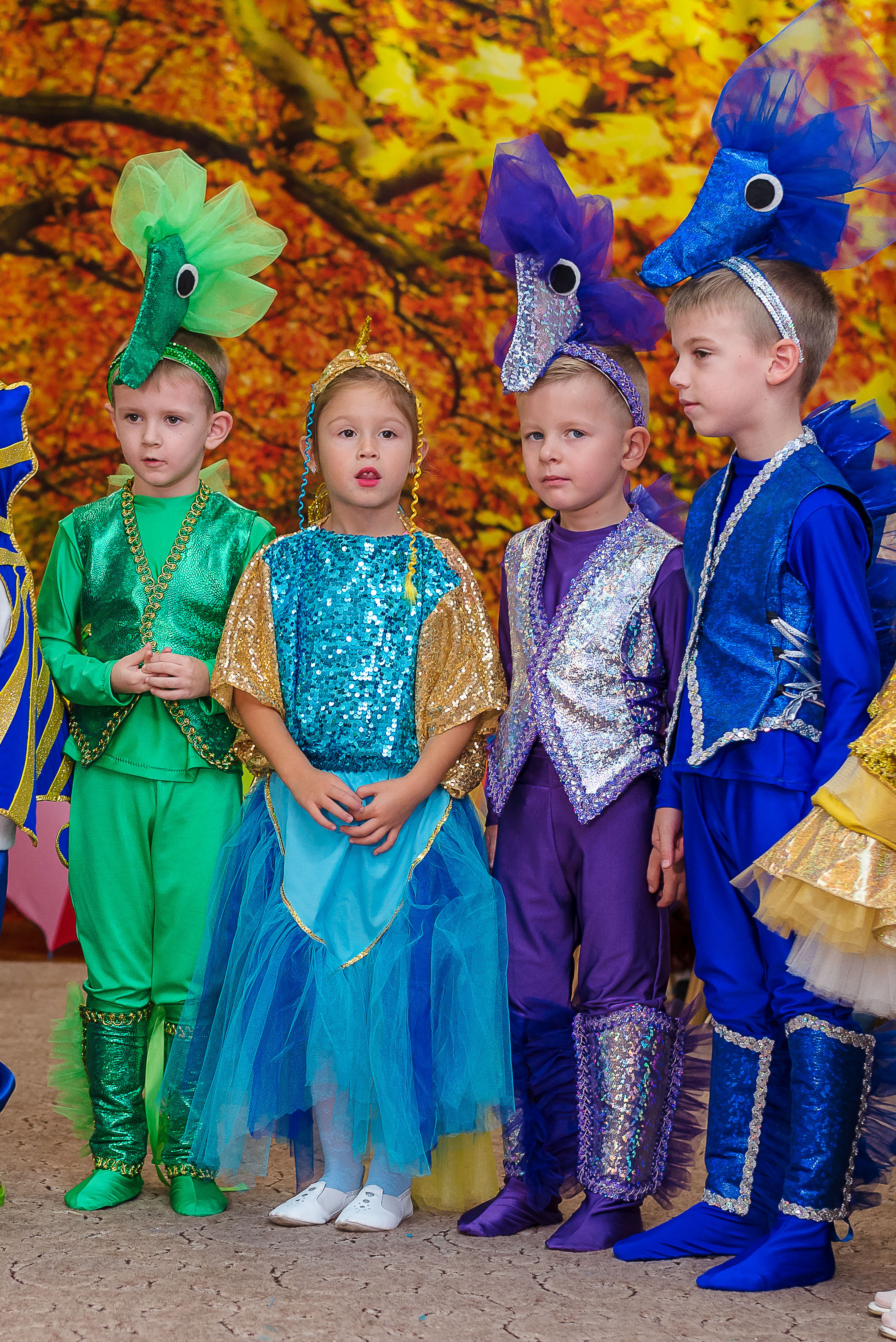 Осенний утренник в саду. Сімейний та дитячий фотограф в Одесі Нікола Світлана