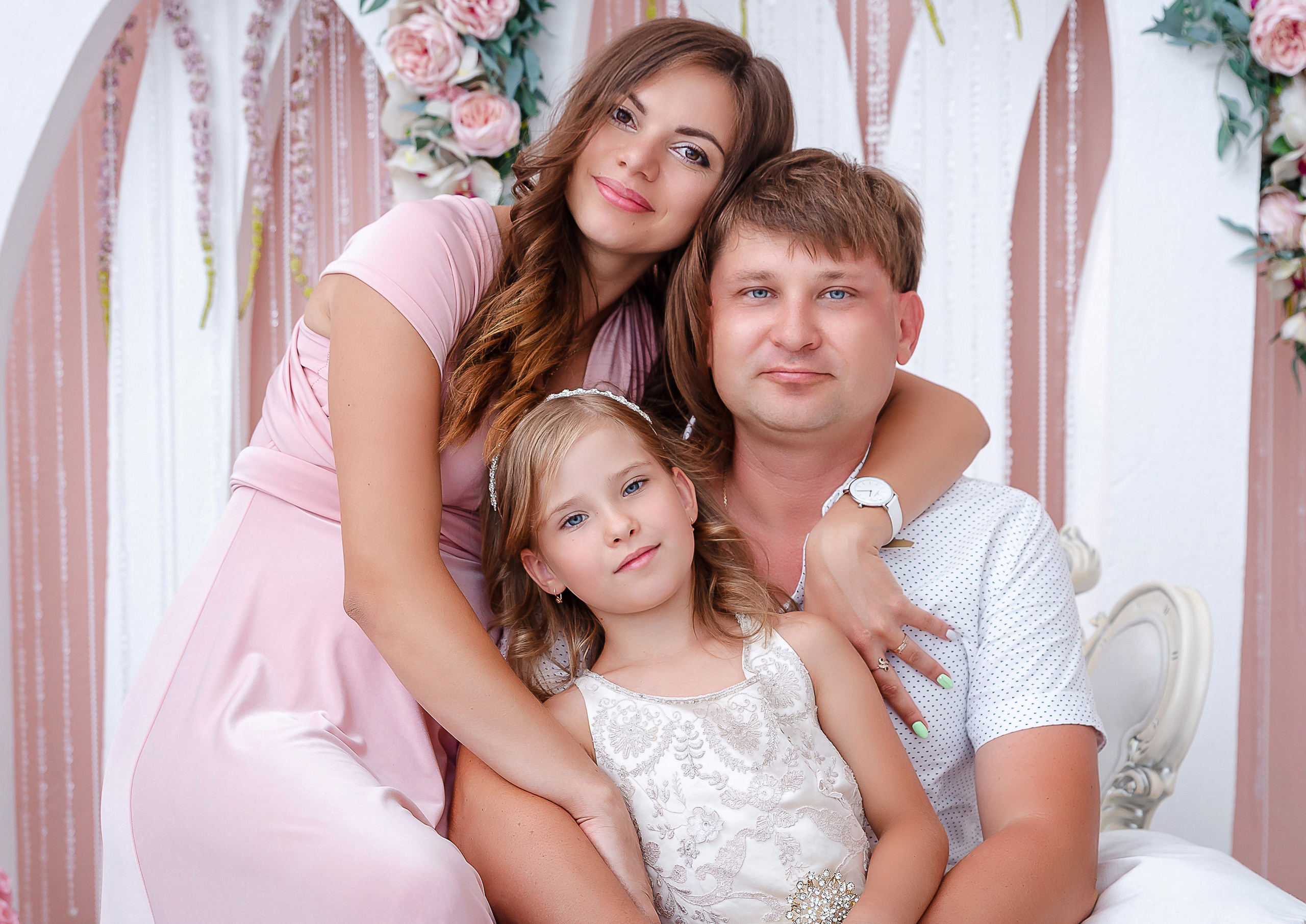 Екатерина, Юрій, Анюта. Сімейний та дитячий фотограф в Одесі Нікола Світлана