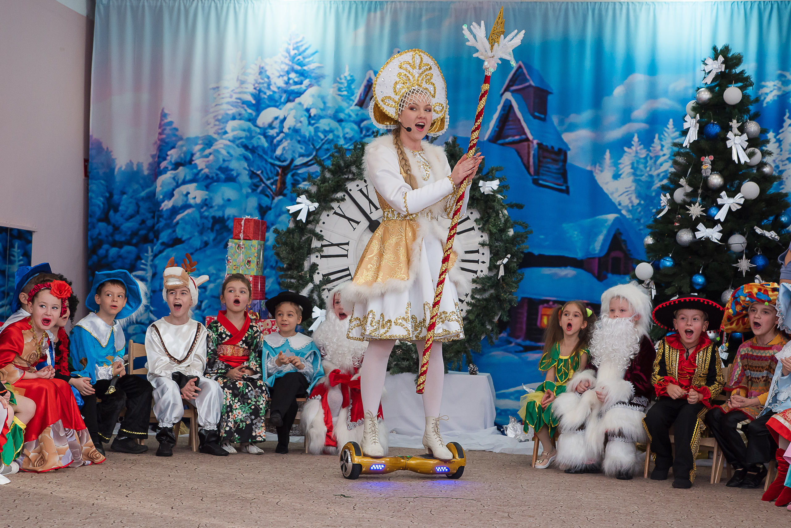 Утренник Новый год в саду. Сімейний та дитячий фотограф в Одесі Нікола Світлана