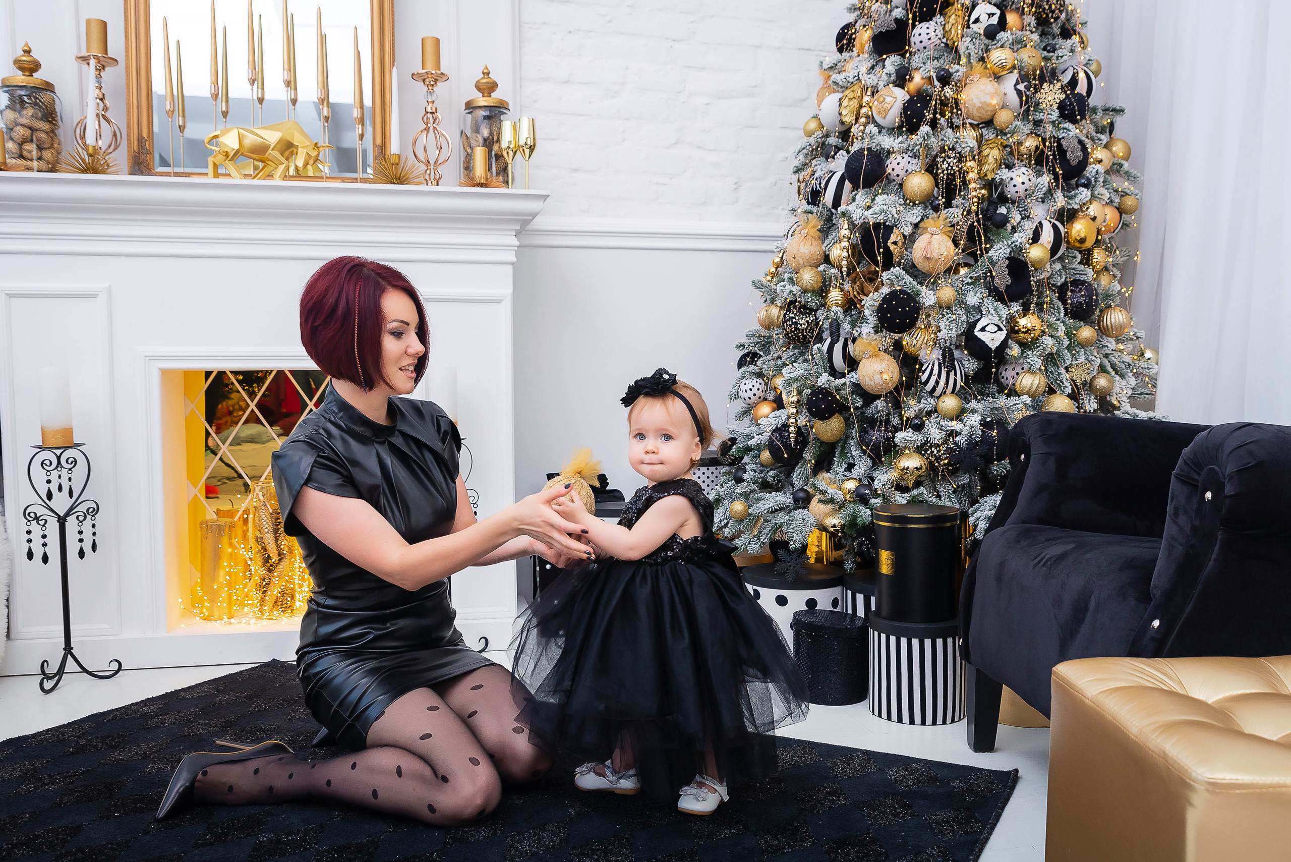 Новогодняя, семейная фотосессия. Сімейний та дитячий фотограф в Одесі Нікола Світлана