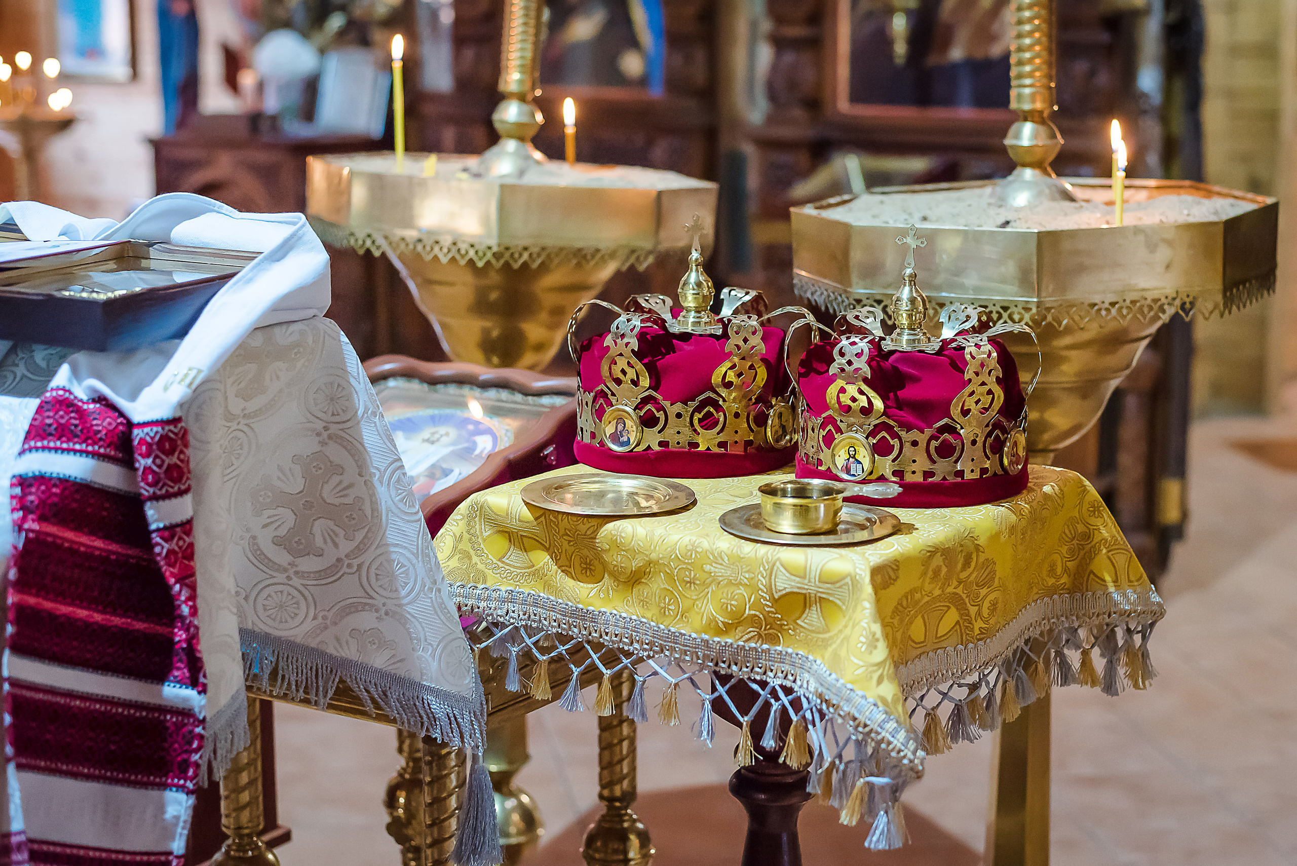 Вінчання Світлани та Олександра. Сімейний та дитячий фотограф в Одесі Нікола Світлана