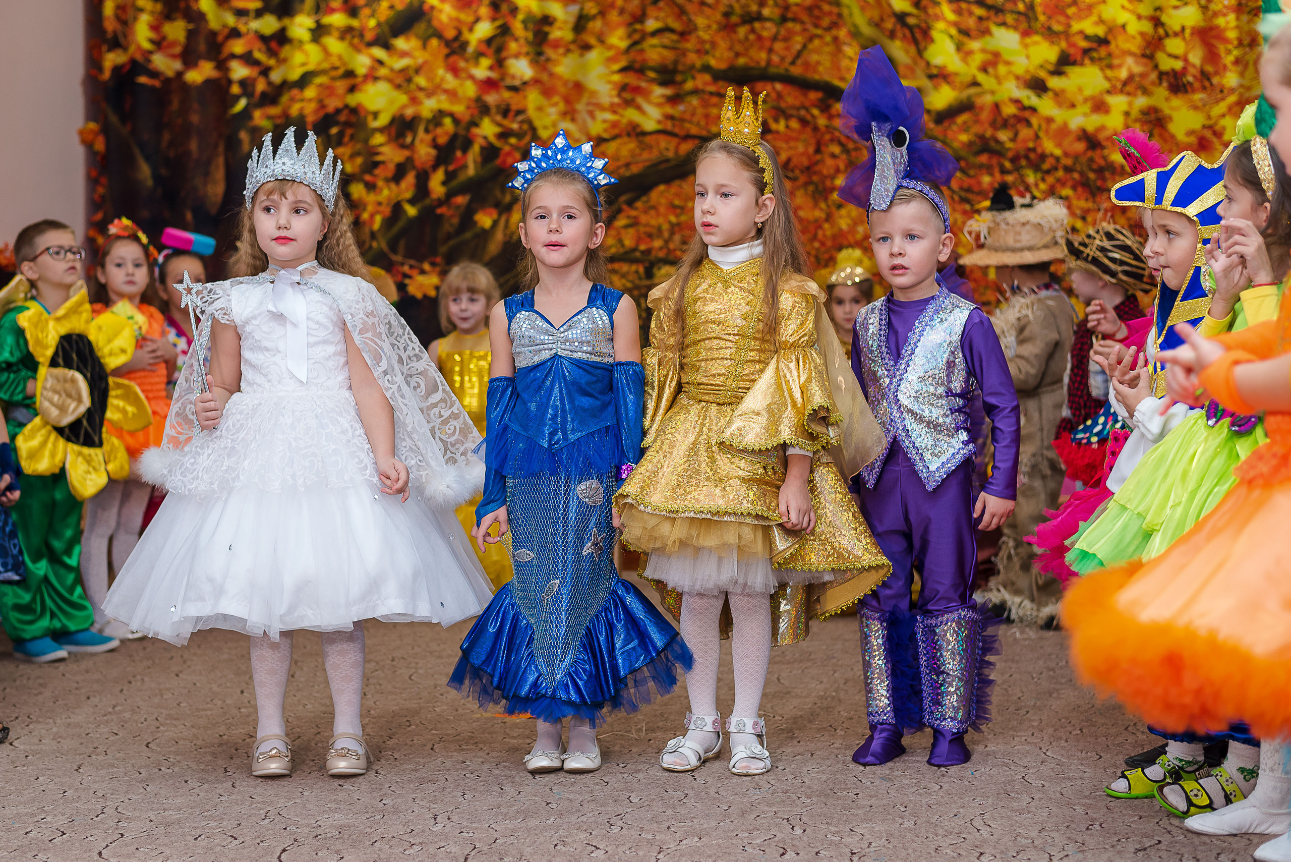 Осенний утренник в саду. Сімейний та дитячий фотограф в Одесі Нікола Світлана