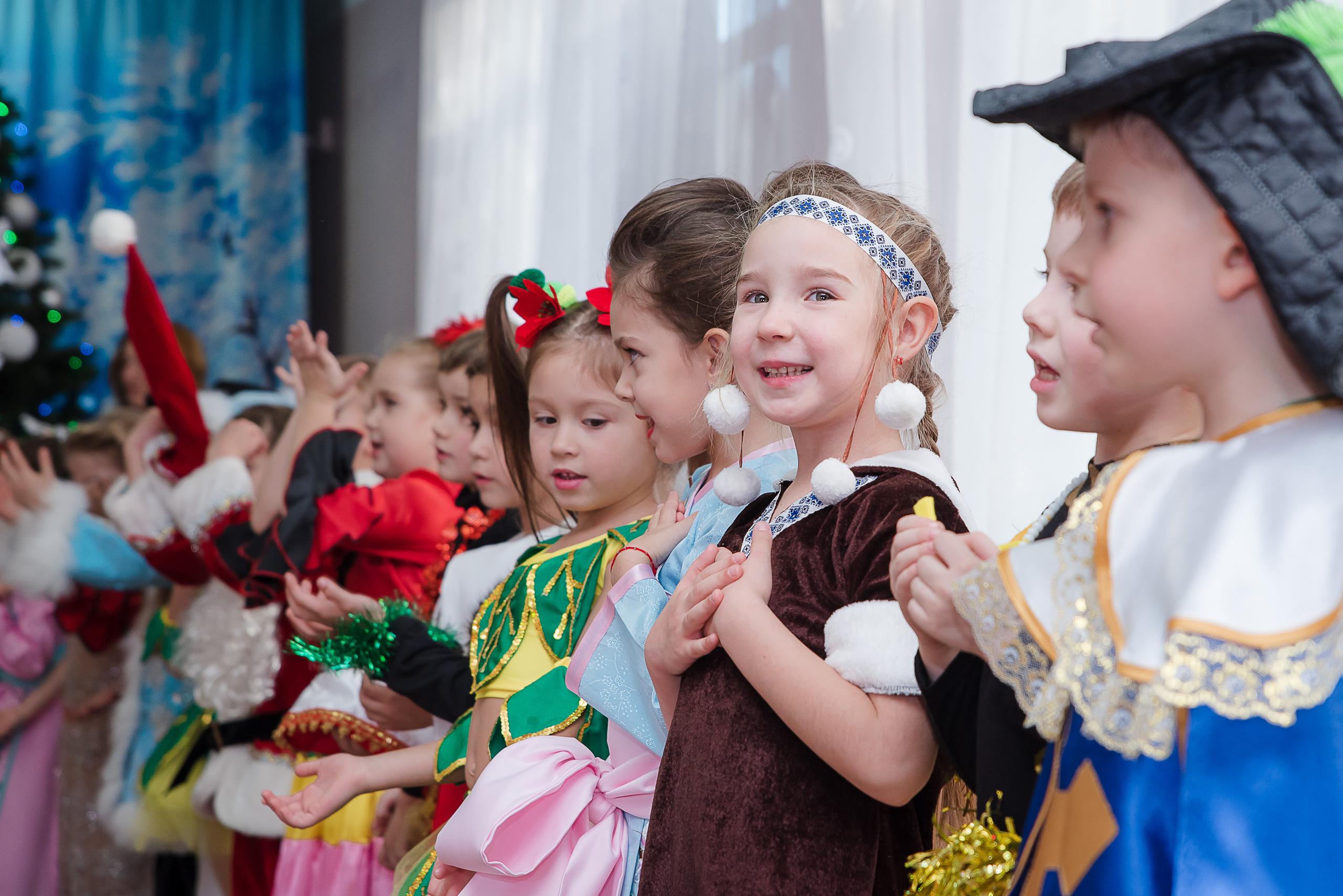Утренник Новый год в саду. Сімейний та дитячий фотограф в Одесі Нікола Світлана
