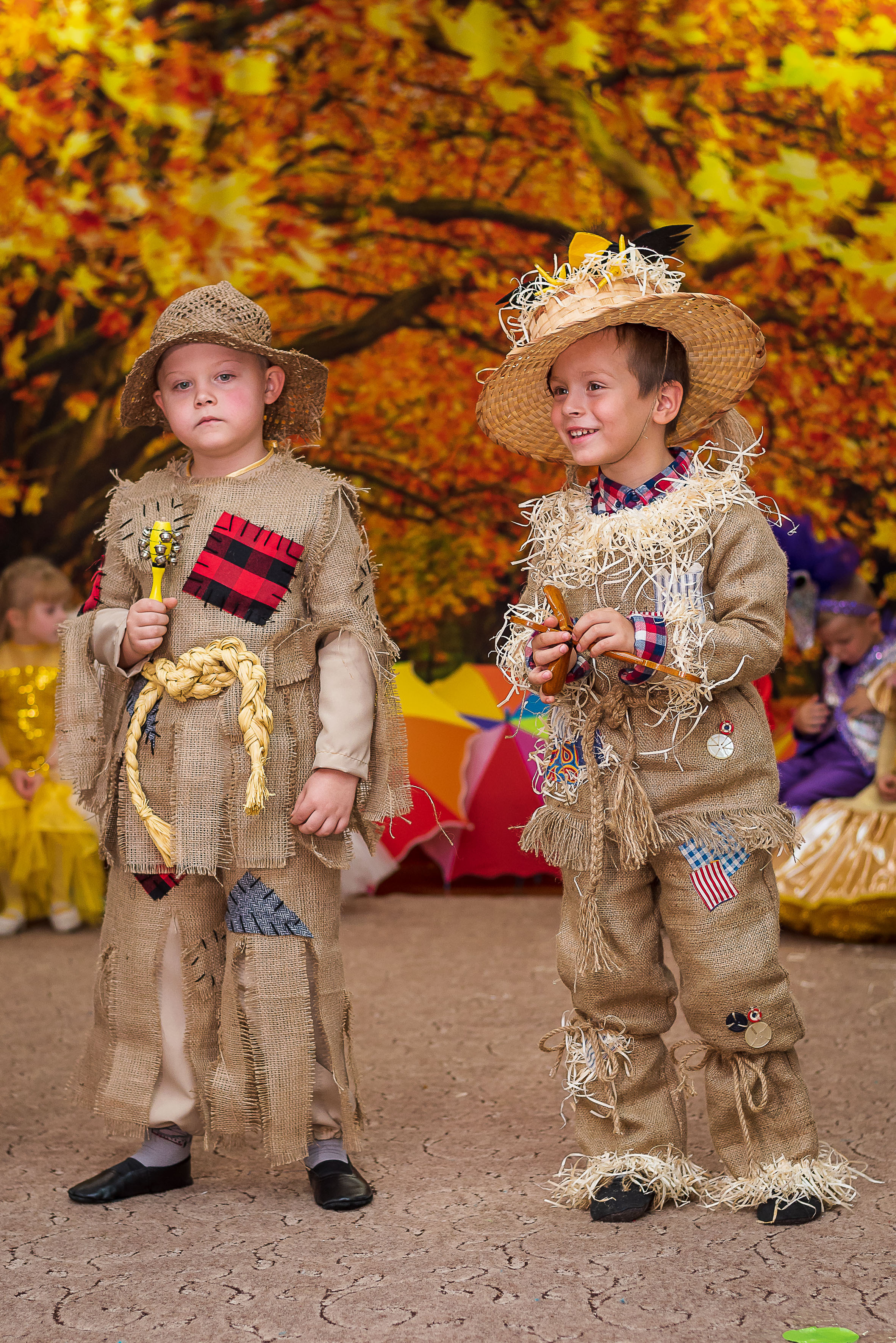 Осенний утренник в саду. Сімейний та дитячий фотограф в Одесі Нікола Світлана