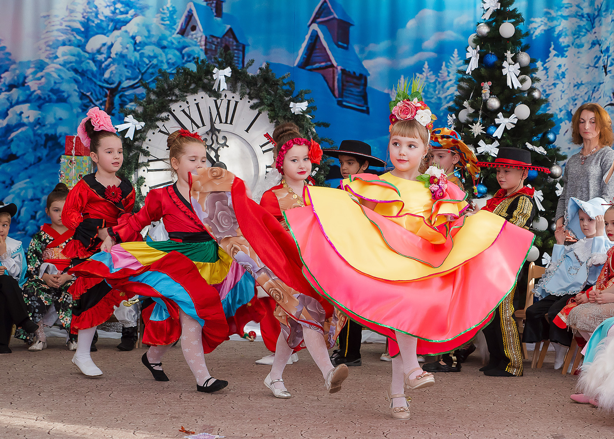 Утренник Новый год в саду. Сімейний та дитячий фотограф в Одесі Нікола Світлана