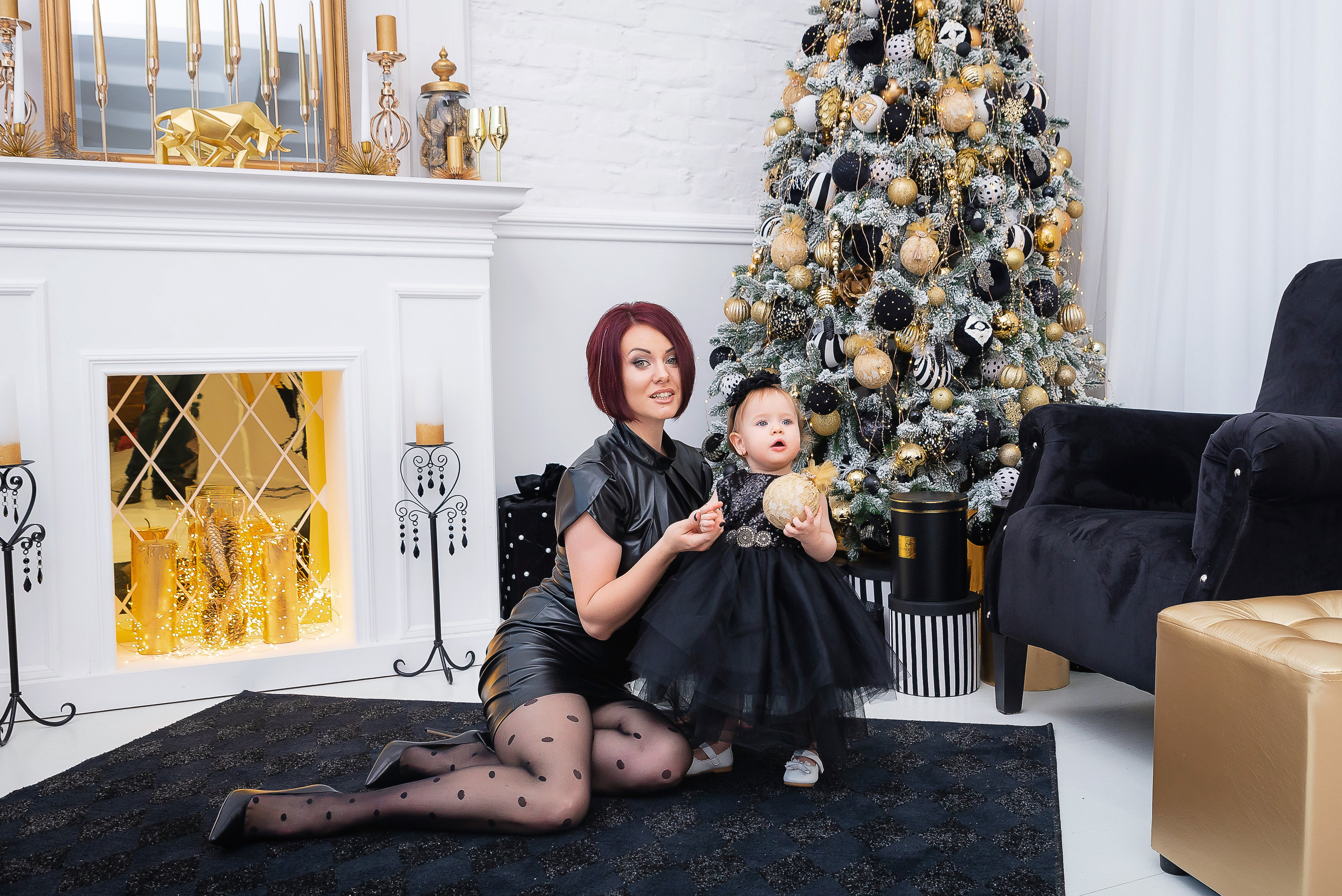 Новогодняя, семейная фотосессия. Сімейний та дитячий фотограф в Одесі Нікола Світлана