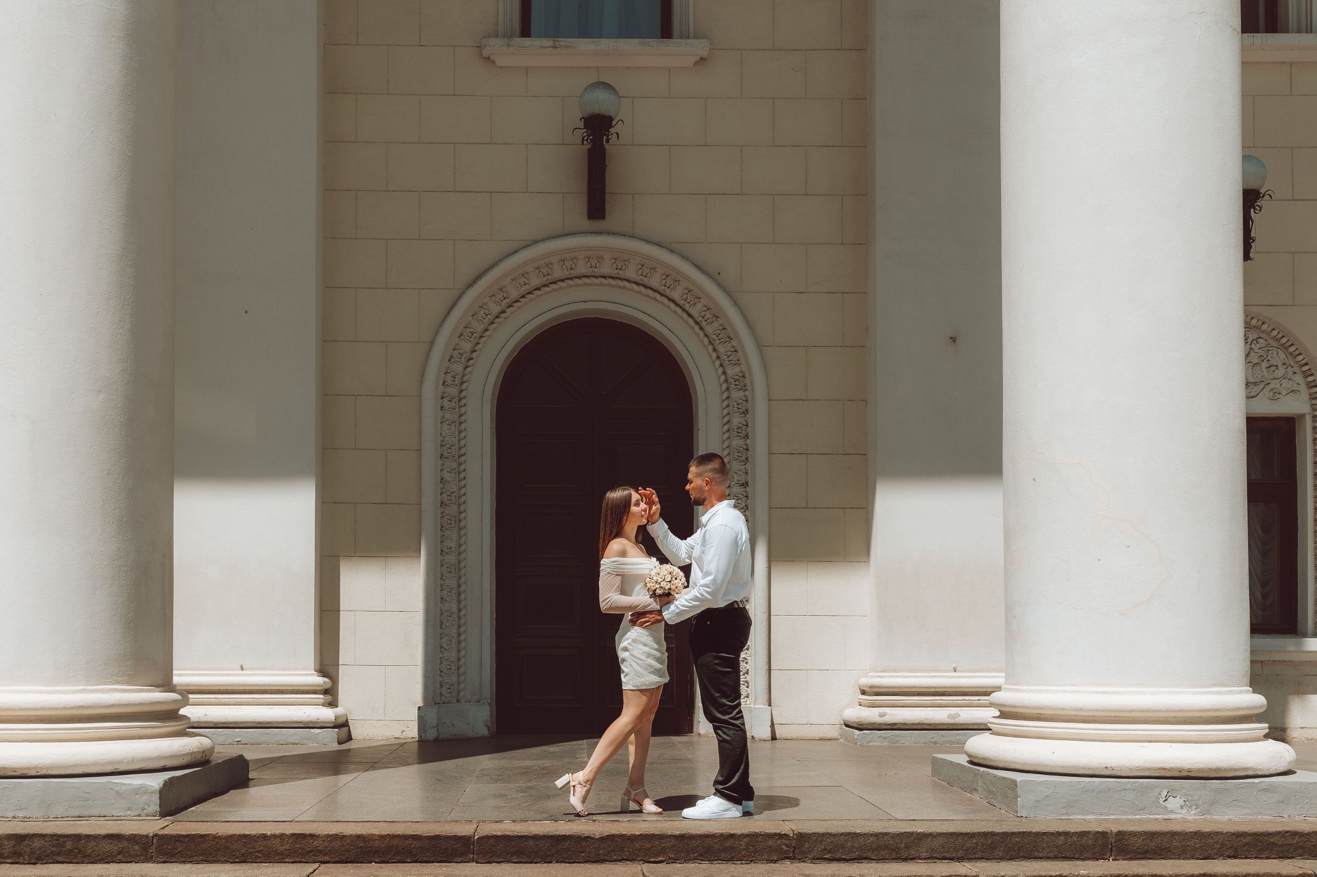 Даша и Саша. Свадебный и портретный фотограф в Запорожье Украина Elena Marshall