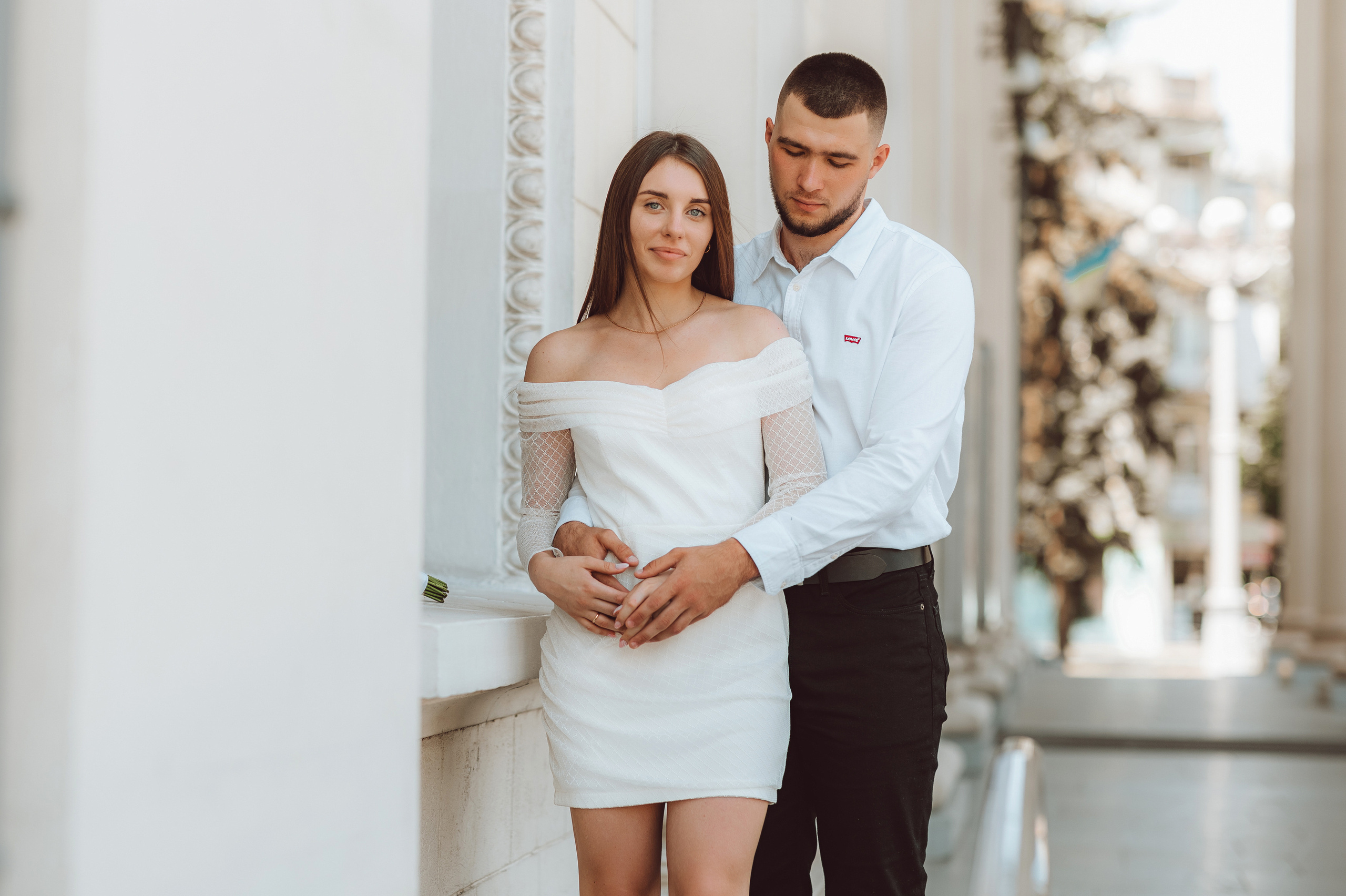 Даша и Саша. Свадебный и портретный фотограф в Запорожье Украина Elena Marshall