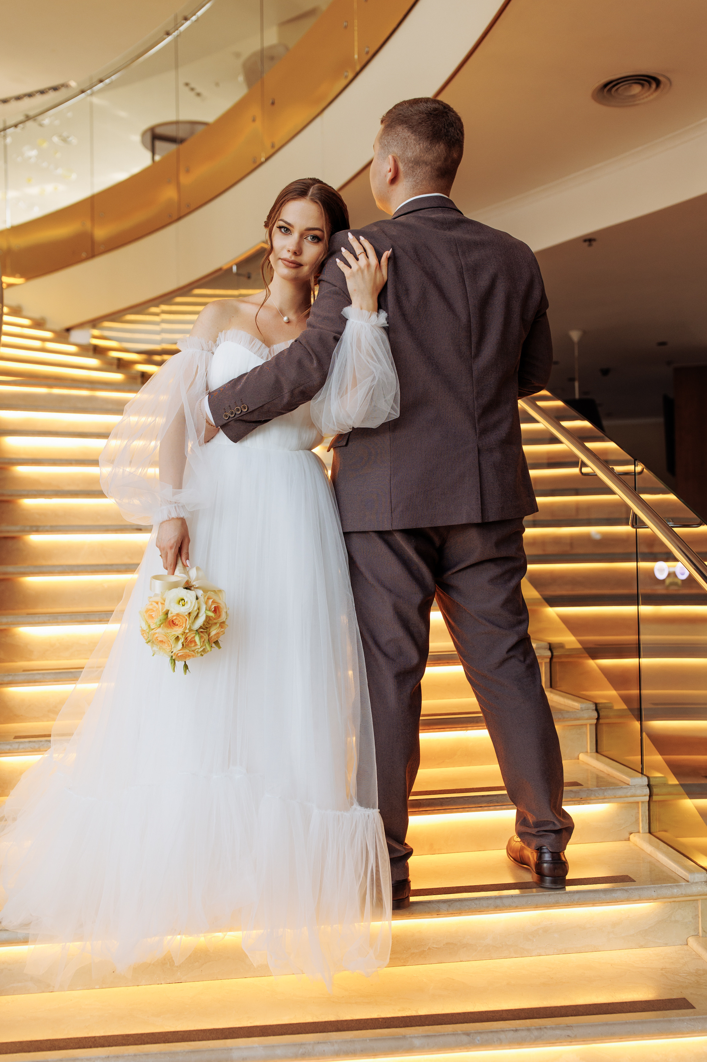 Алина и Артем. Свадебный и портретный фотограф в Запорожье Украина Elena Marshall